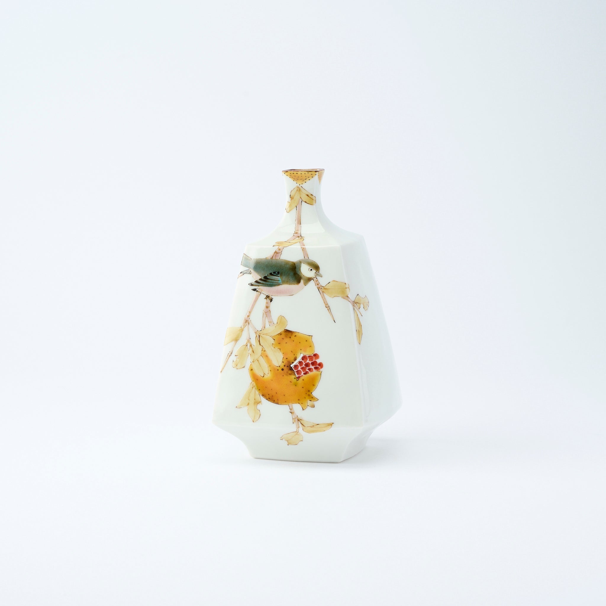 Bird and Botanicals Flower Vase