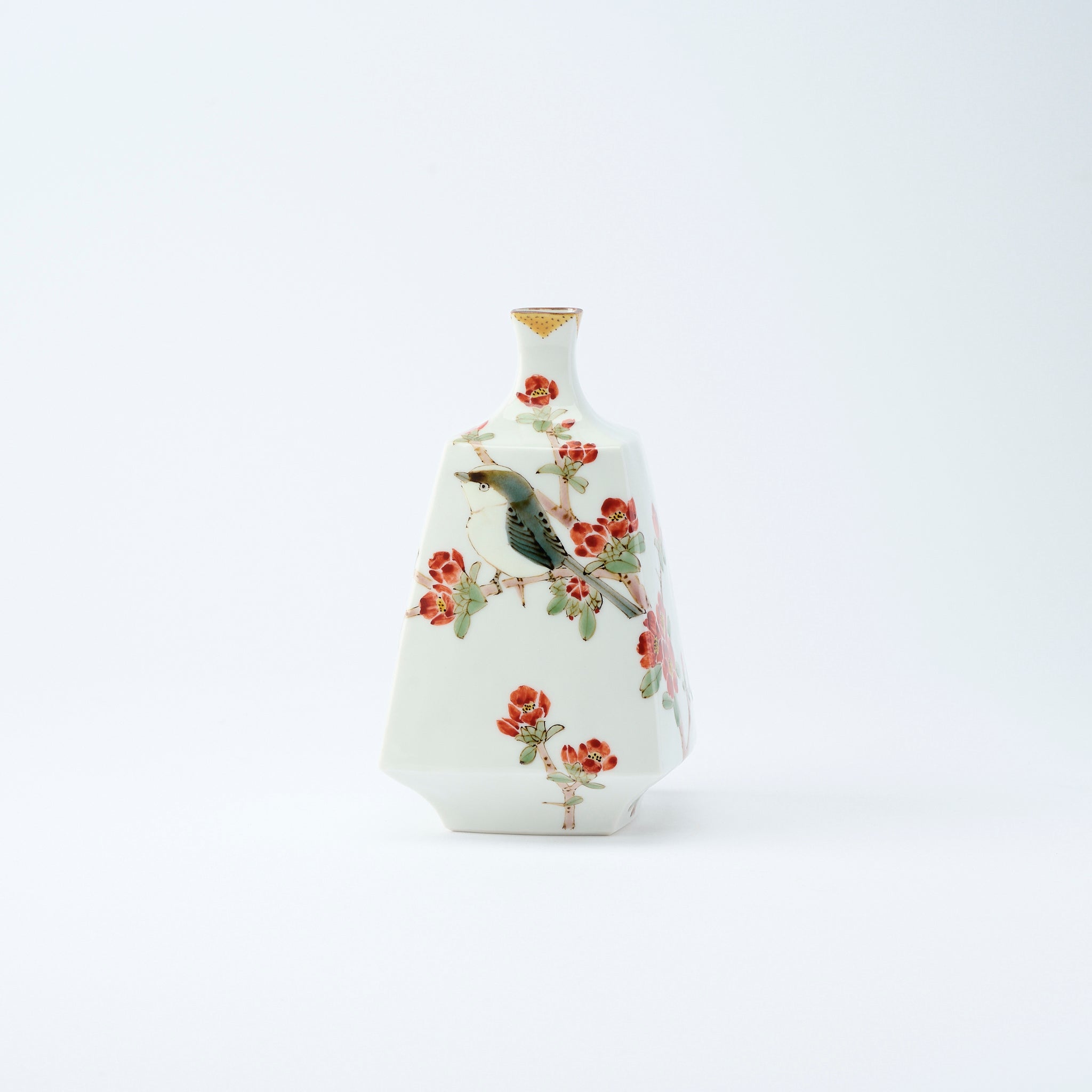 Bird and Botanicals Flower Vase