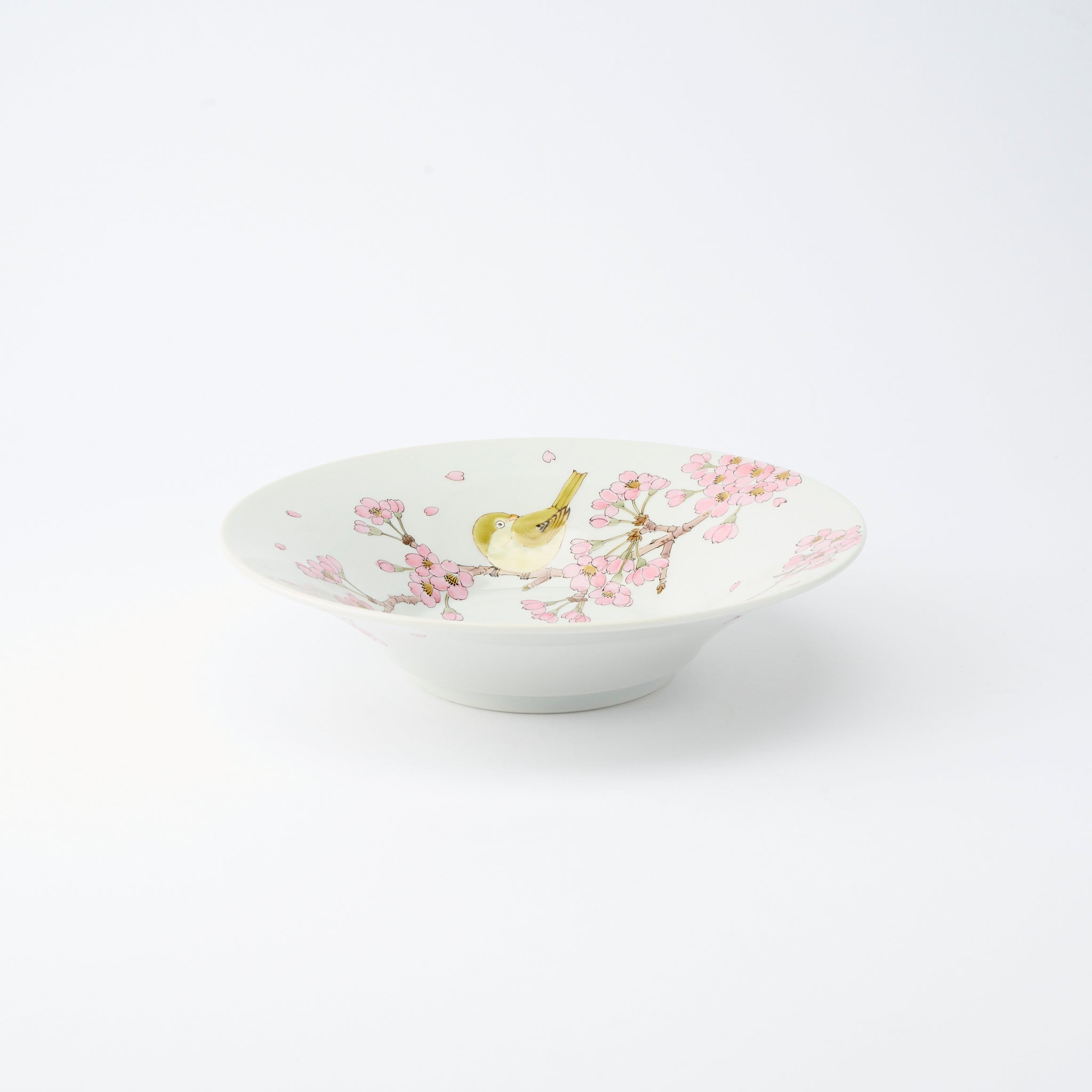 Sakura with White-eye Large Bowl