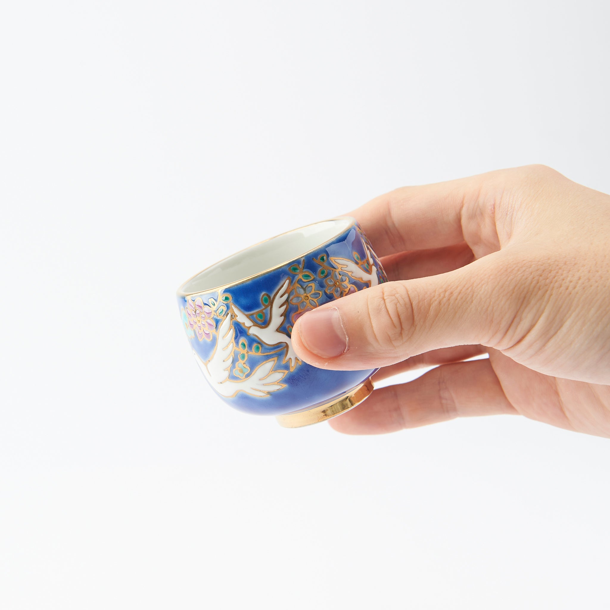 Animals and Florals Guinomi Sake Cup