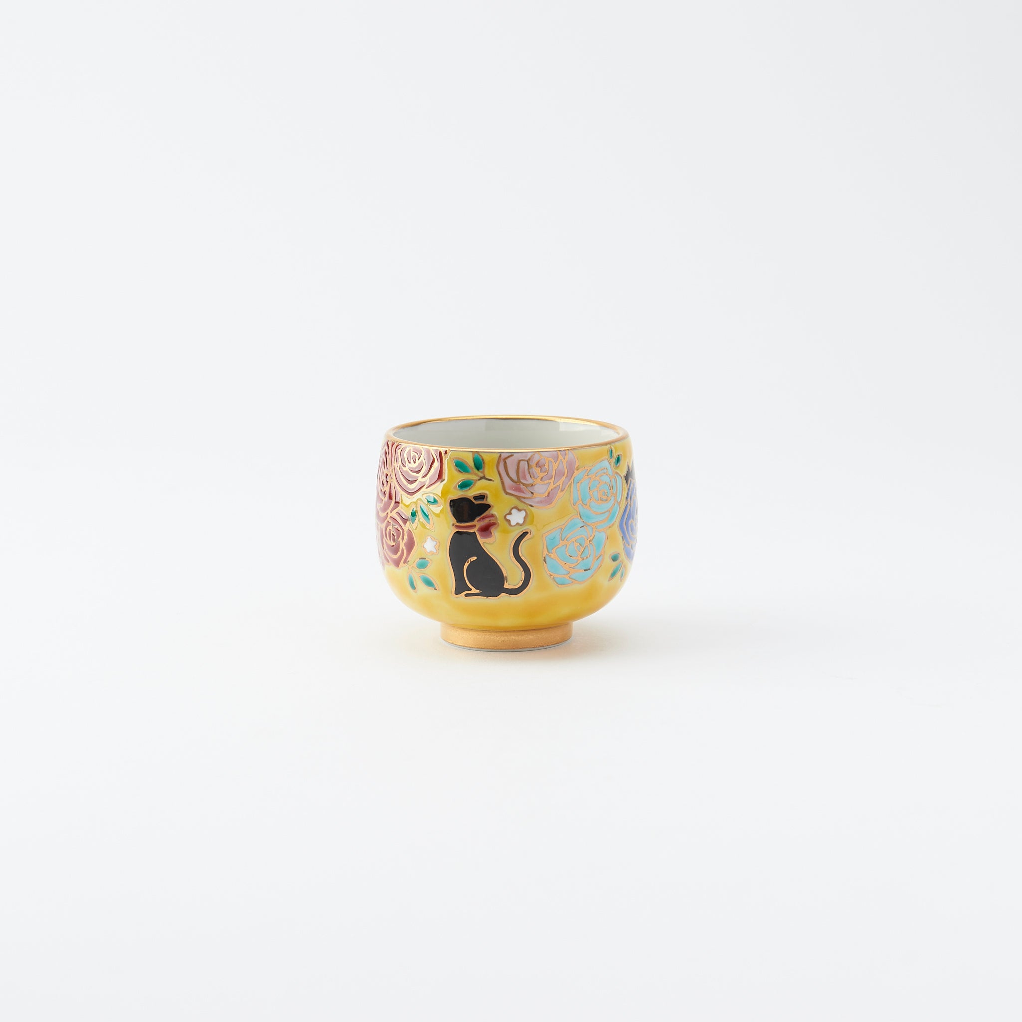 Animals and Florals Guinomi Sake Cup