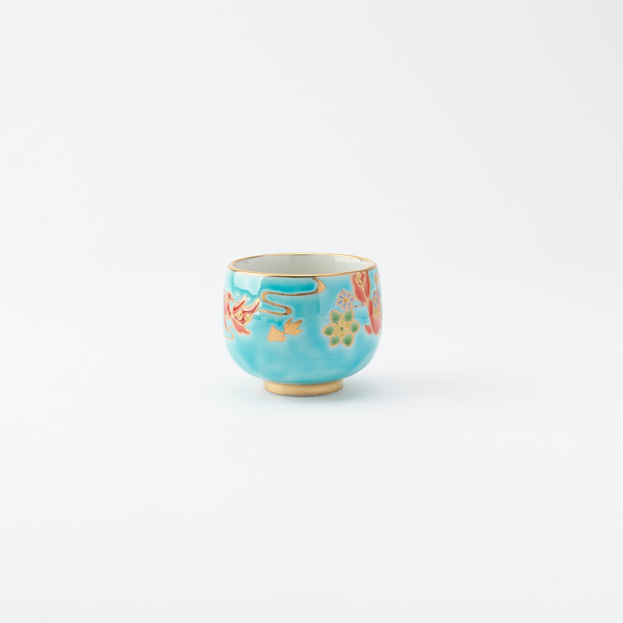 Animals and Florals Guinomi Sake Cup