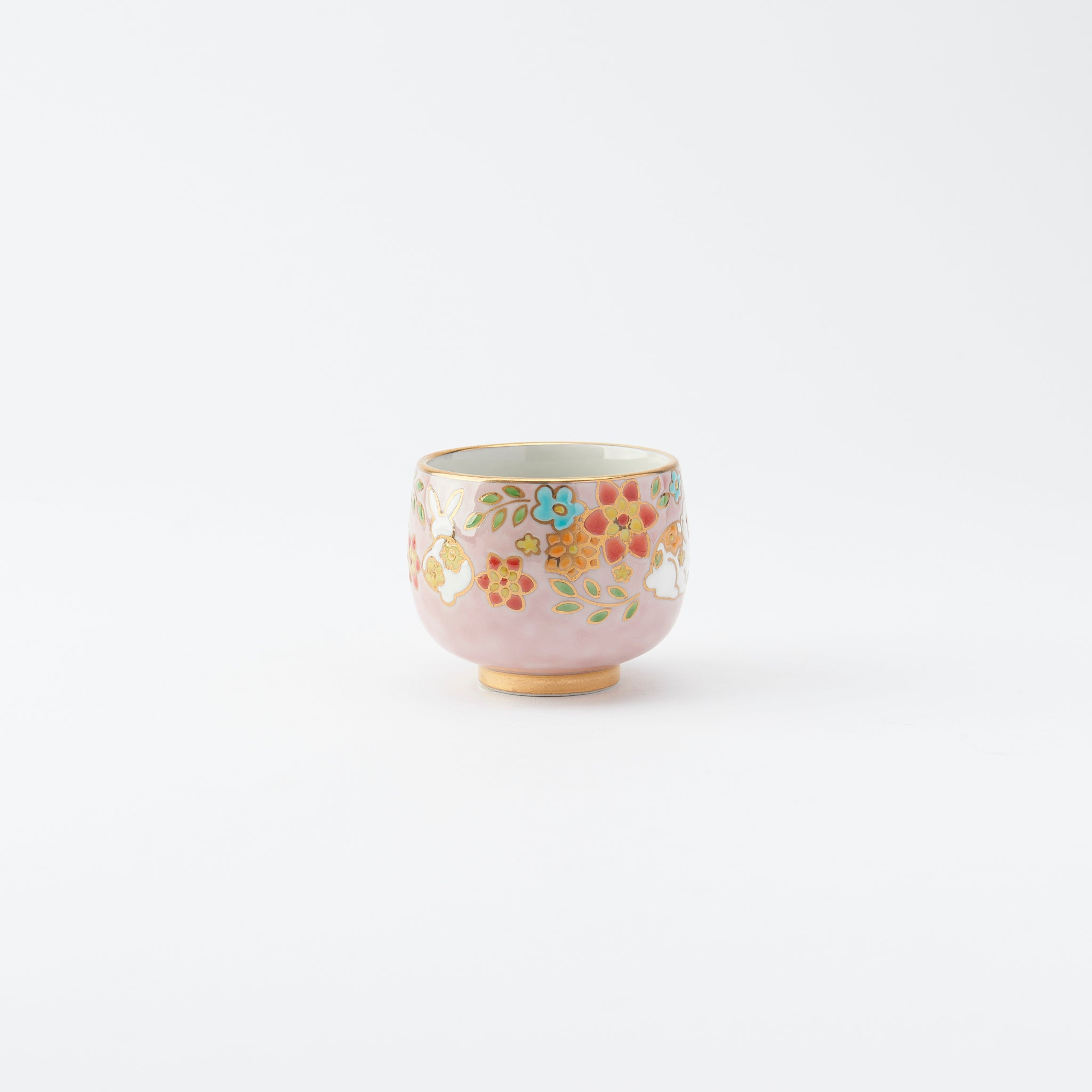 Animals and Florals Guinomi Sake Cup