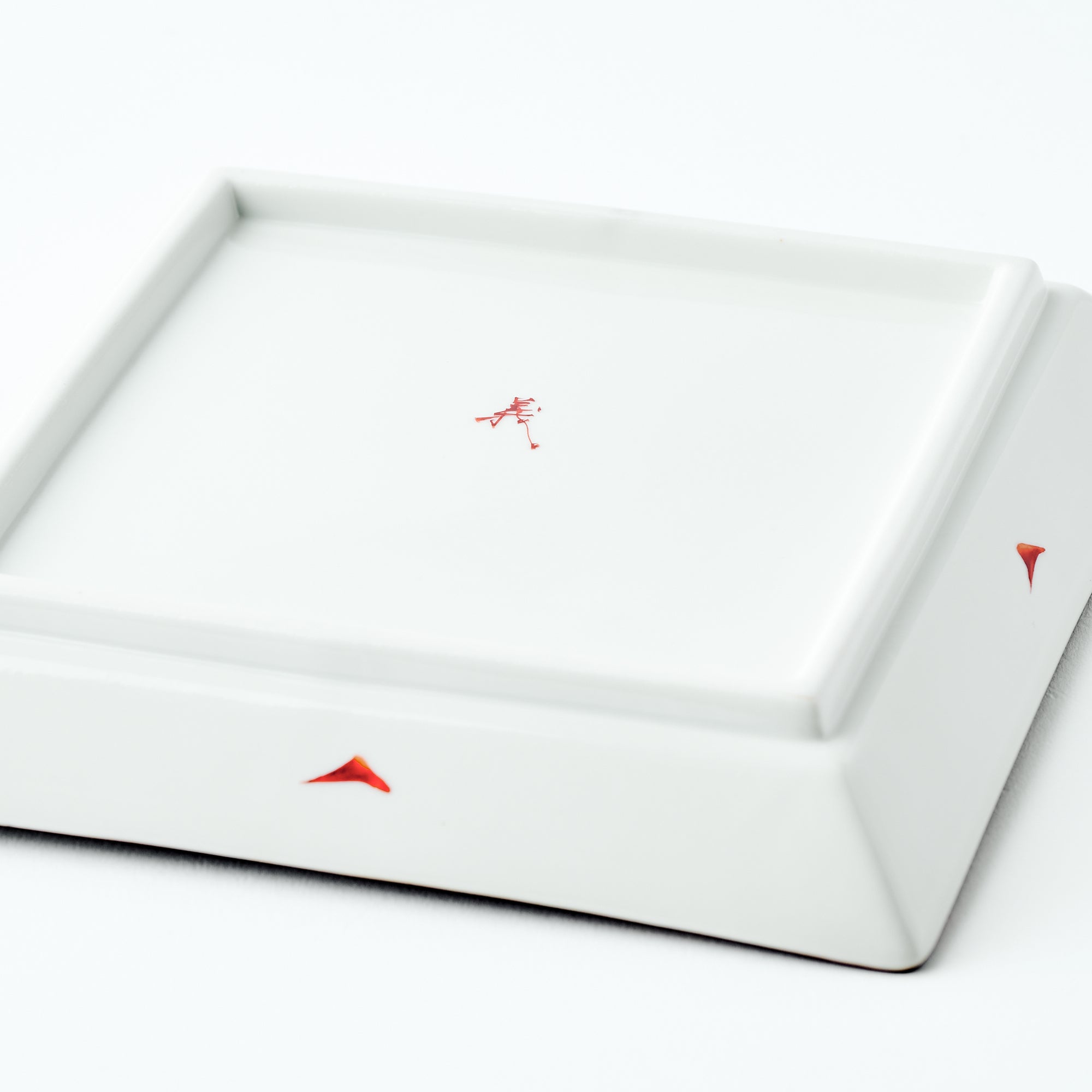 Bird and Botanicals Square Side Plate - JAPAN KUTANI SHOP