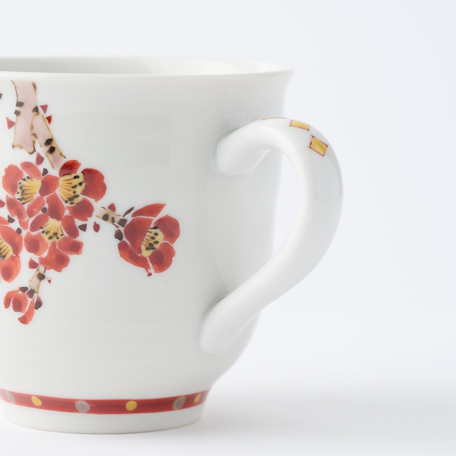 Bird and Botanicals Mug - JAPAN KUTANI SHOP
