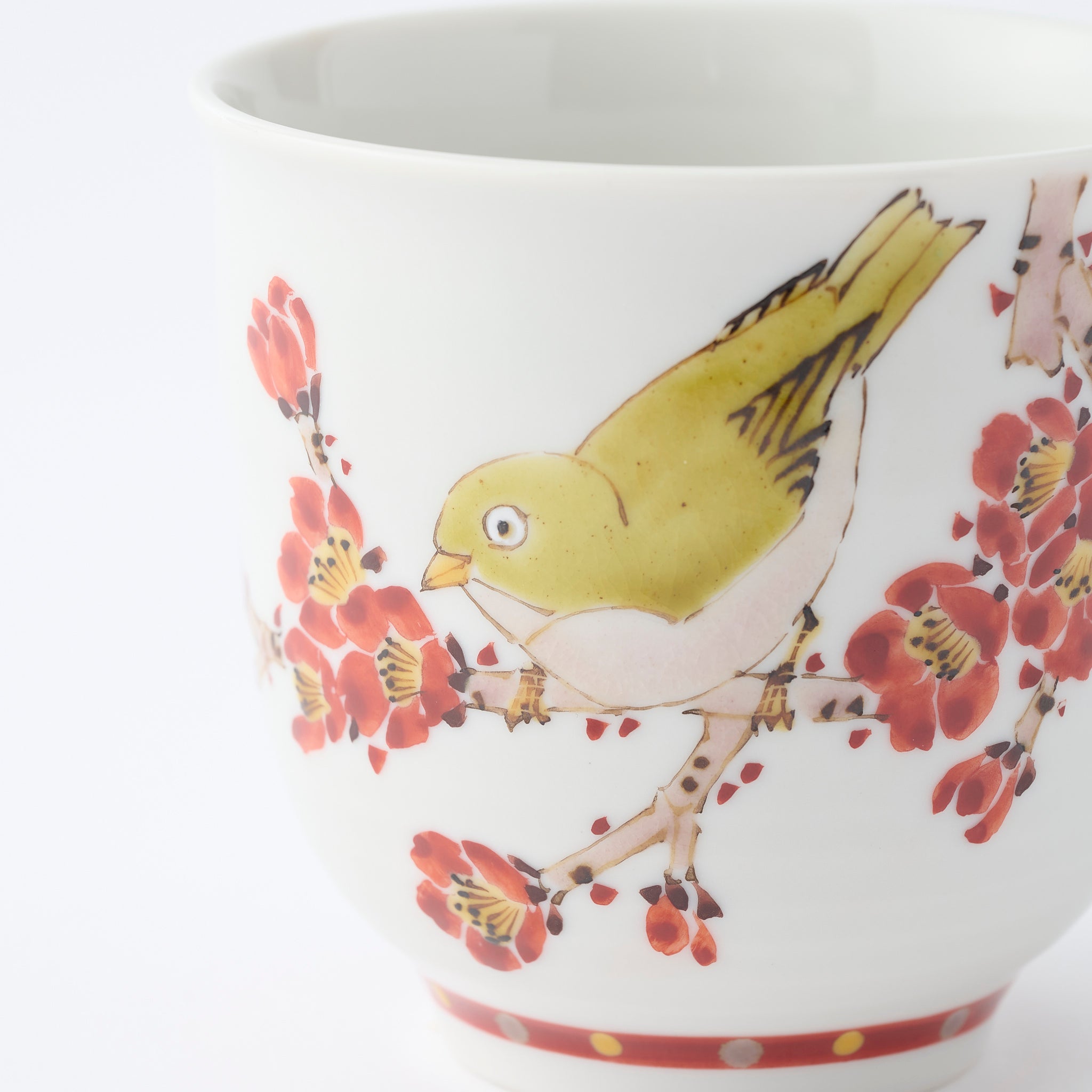 Bird and Botanicals Mug - JAPAN KUTANI SHOP