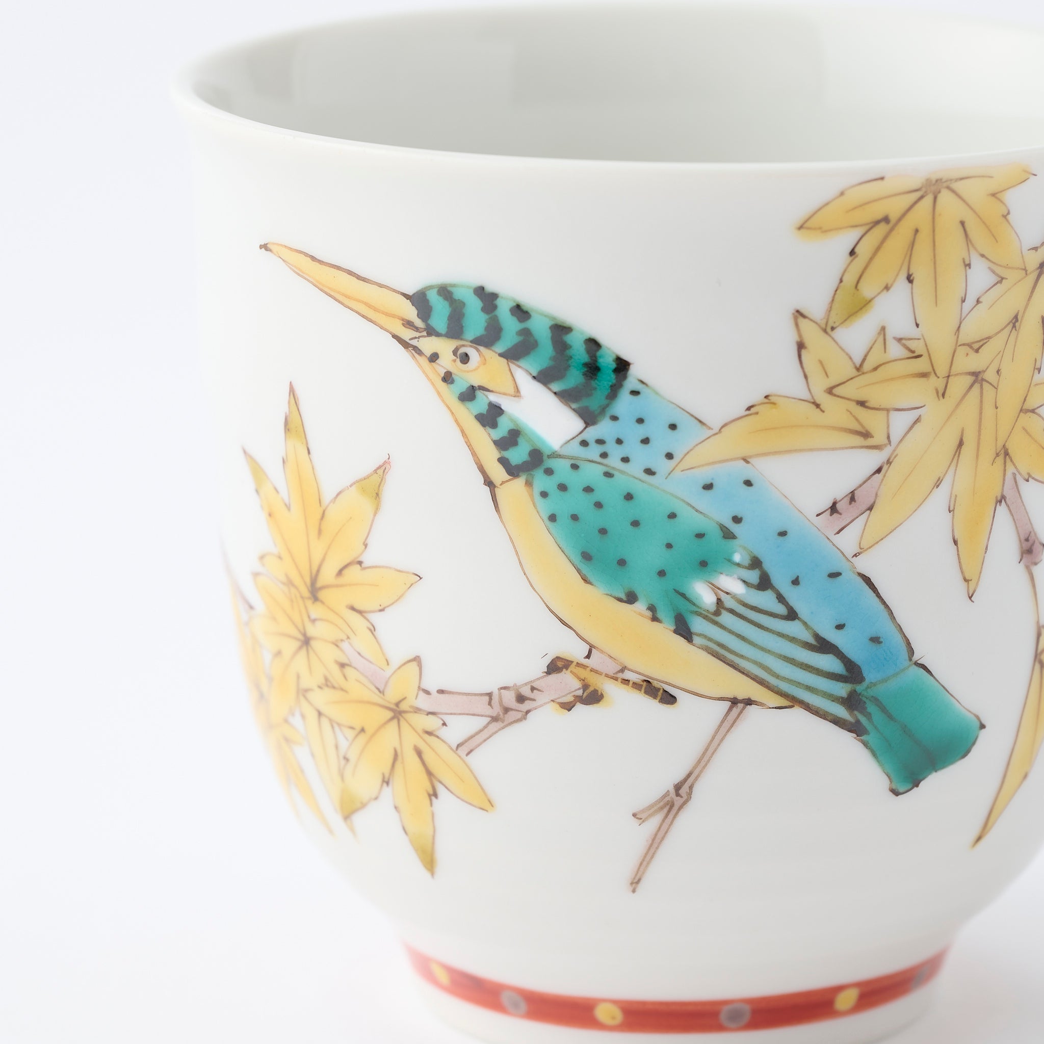 Bird and Botanicals Mug - JAPAN KUTANI SHOP