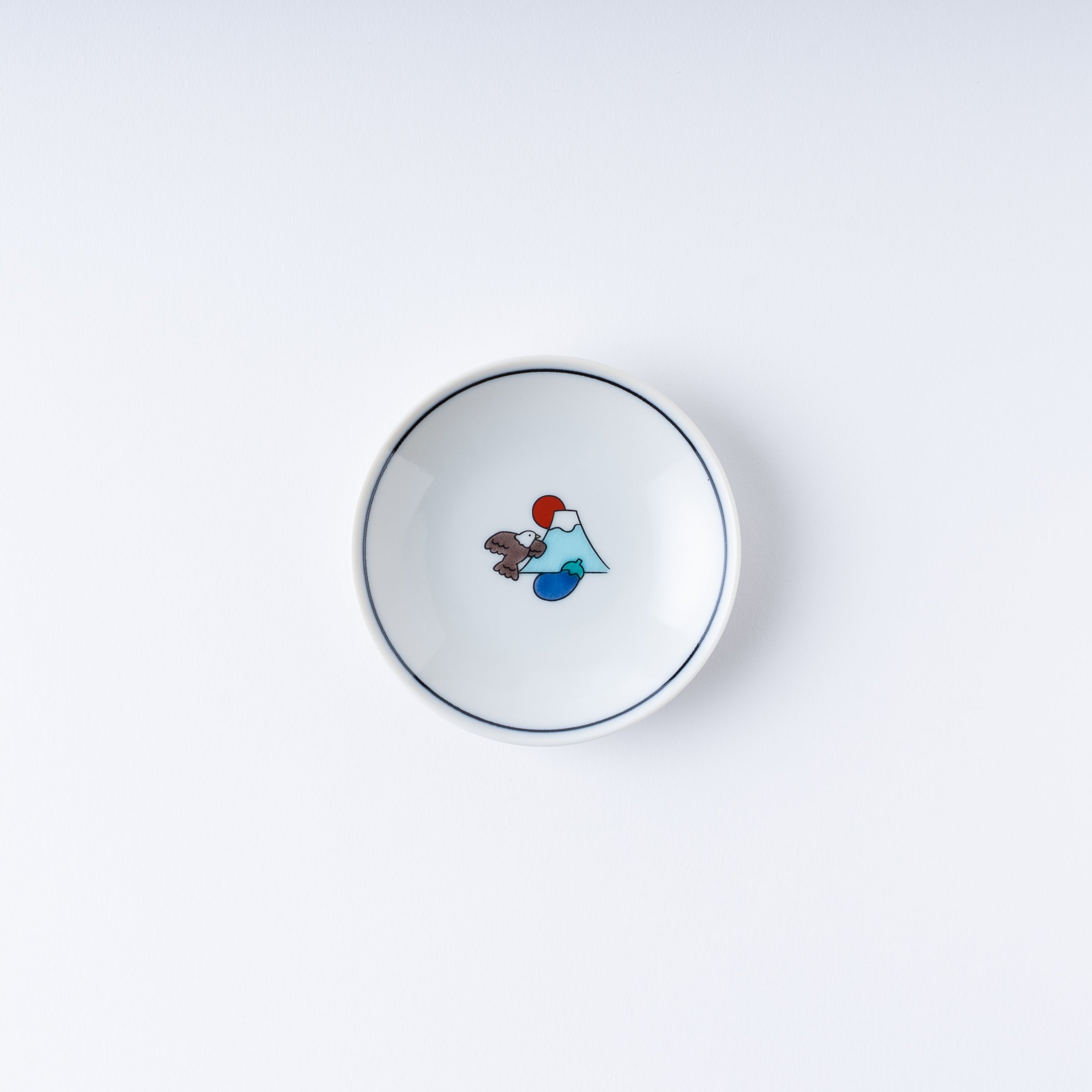 Small Charm Sauce Plate - JAPAN KUTANI SHOP