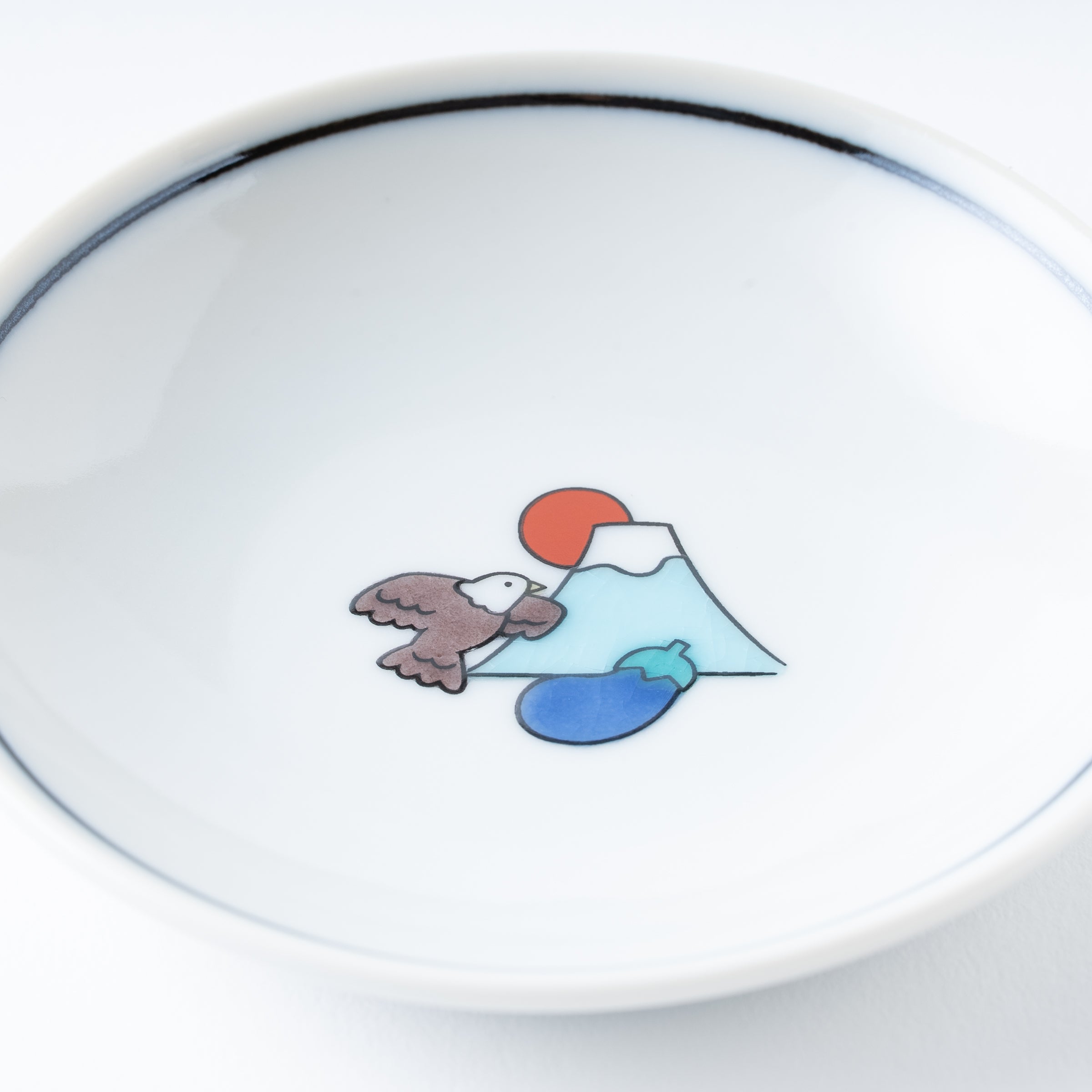 Small Charm Sauce Plate - JAPAN KUTANI SHOP