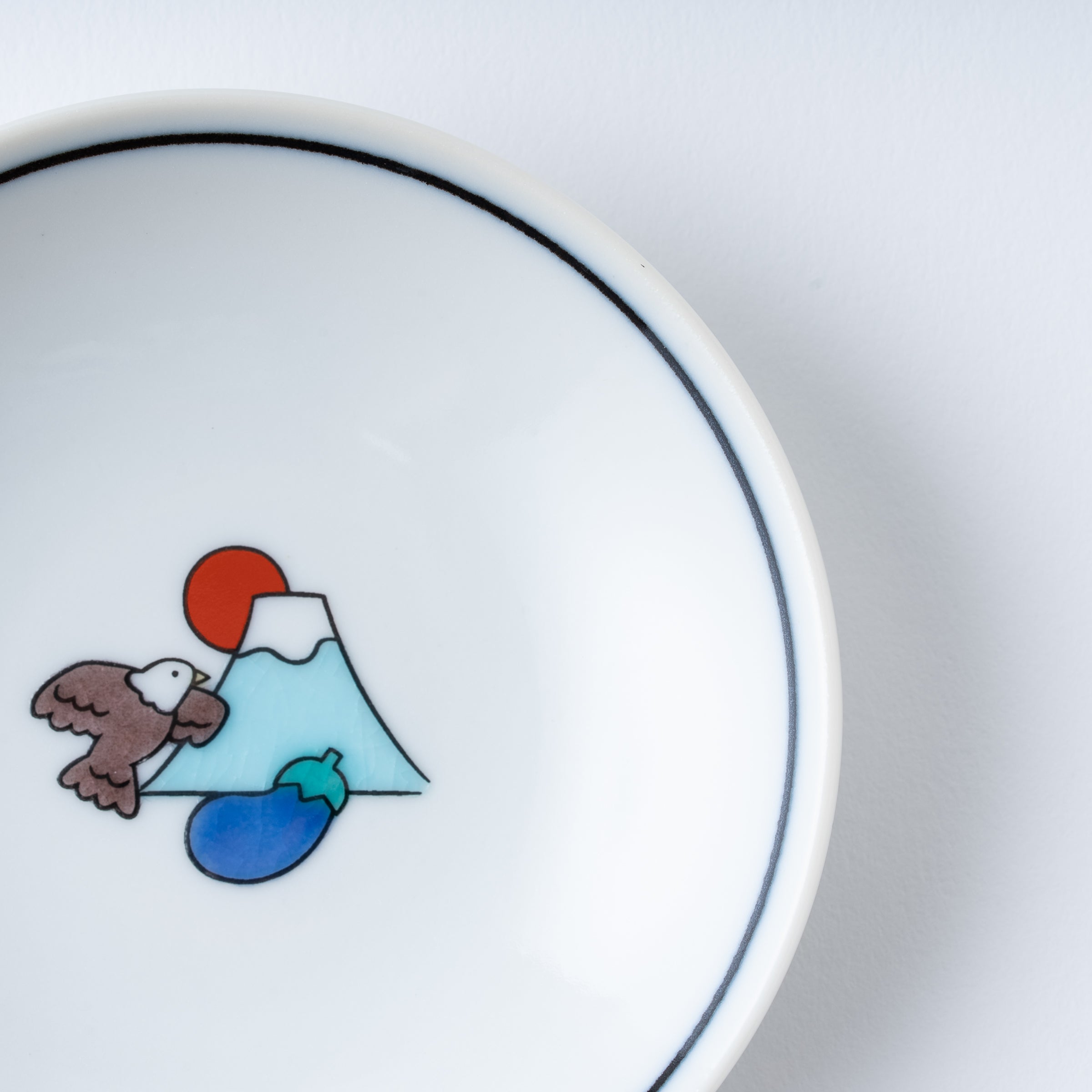 Small Charm Sauce Plate - JAPAN KUTANI SHOP