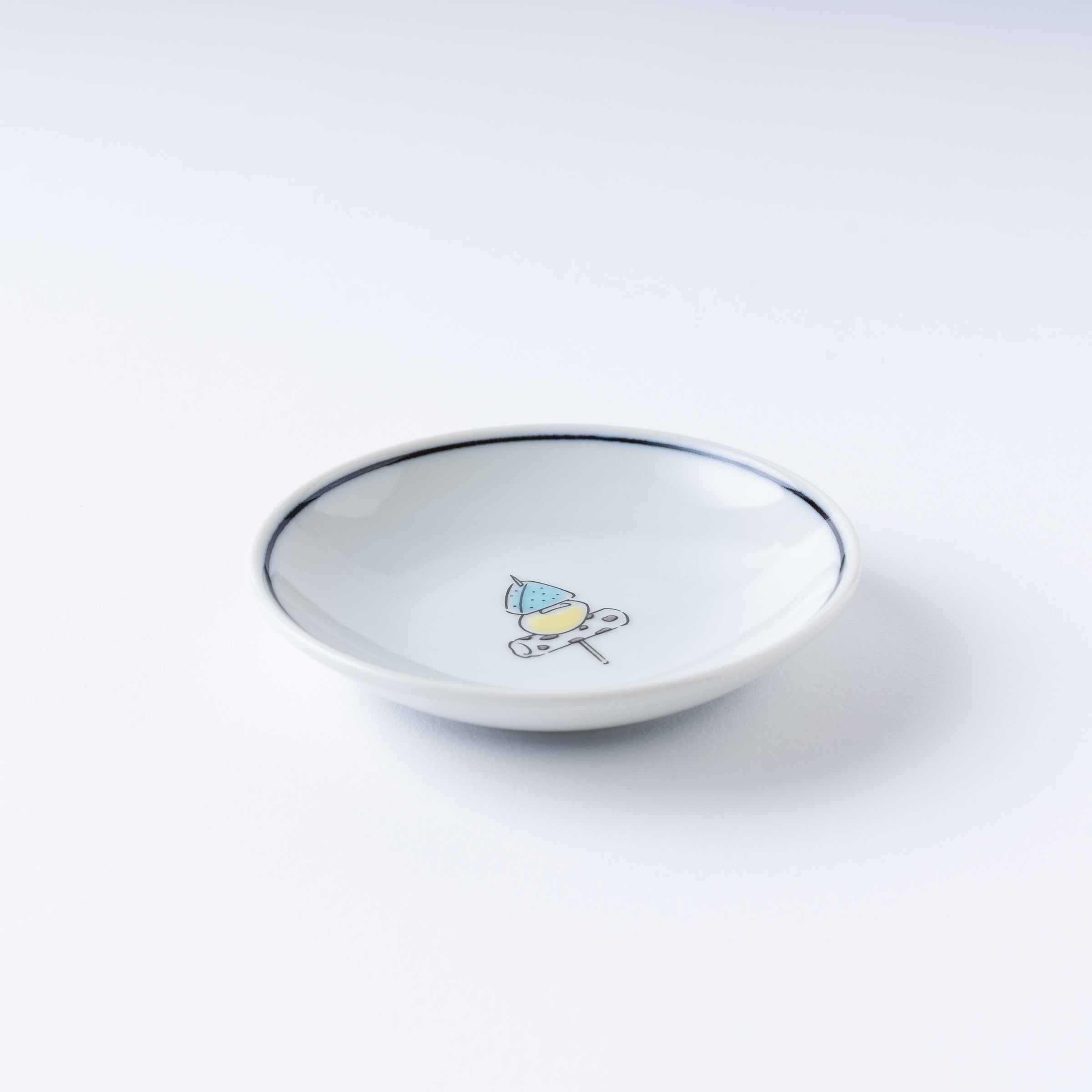 Small Charm Sauce Plate - JAPAN KUTANI SHOP