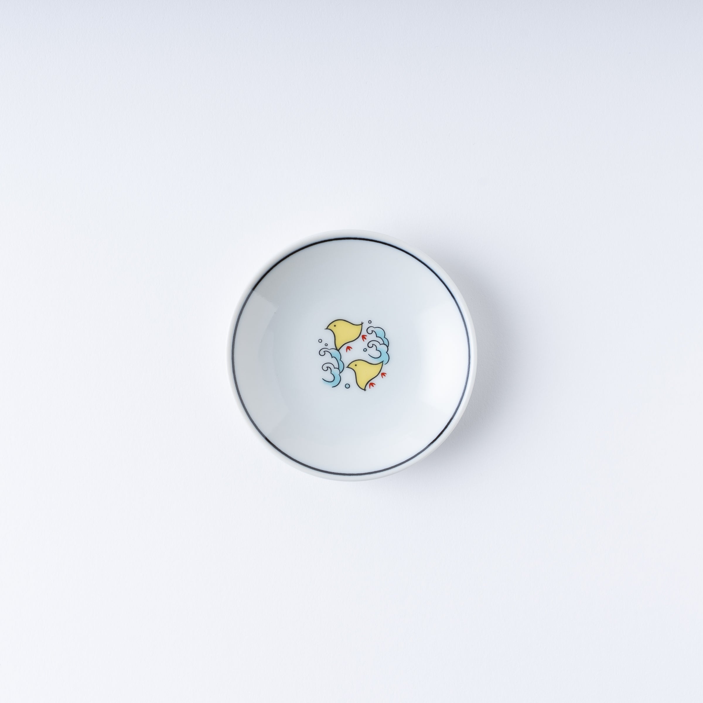 Small Charm Sauce Plate - JAPAN KUTANI SHOP