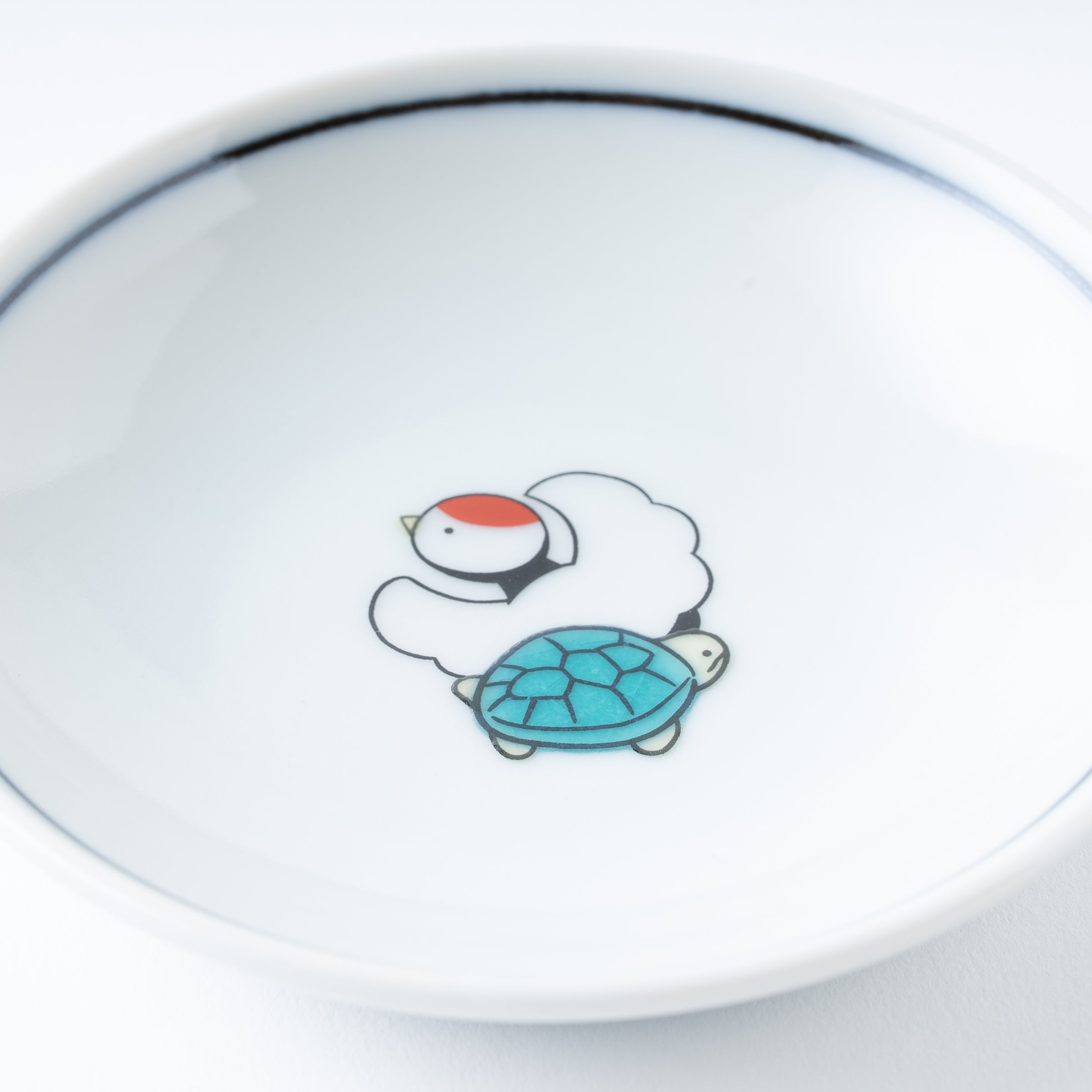 Small Charm Sauce Plate - JAPAN KUTANI SHOP