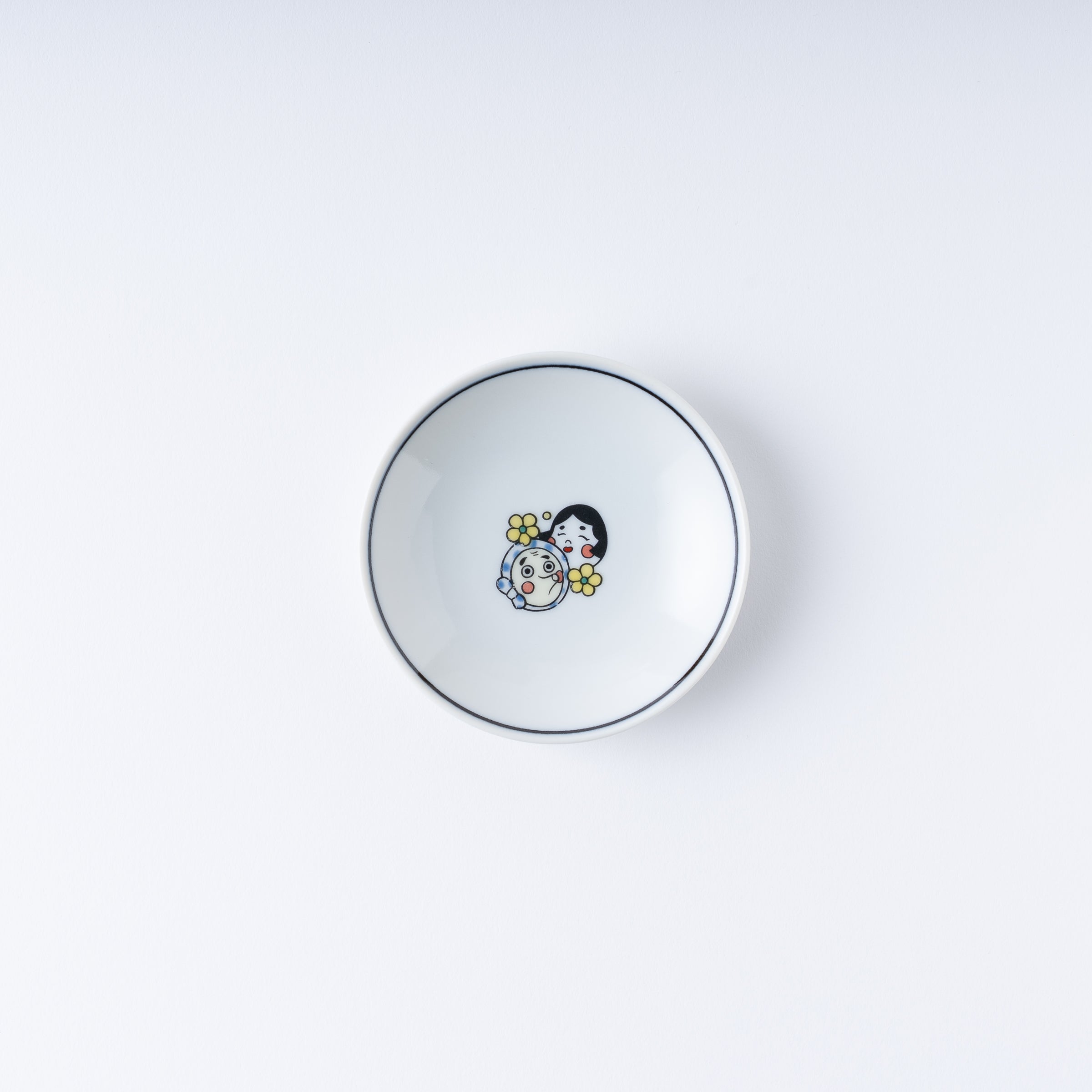 Small Charm Sauce Plate - JAPAN KUTANI SHOP