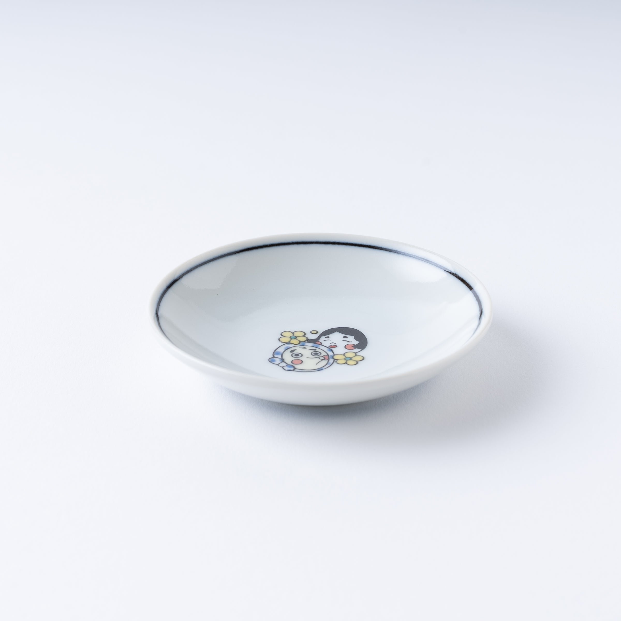 Small Charm Sauce Plate - JAPAN KUTANI SHOP