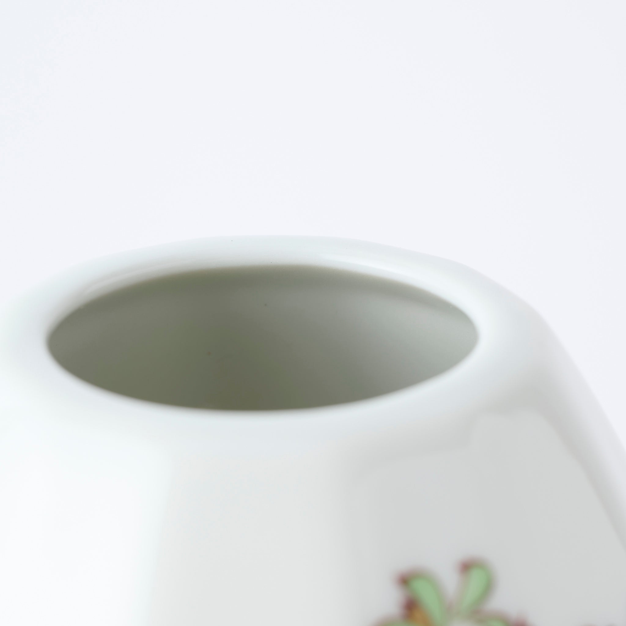 Kingfisher Bird Faceted Flower Vase - JAPAN KUTANI SHOP