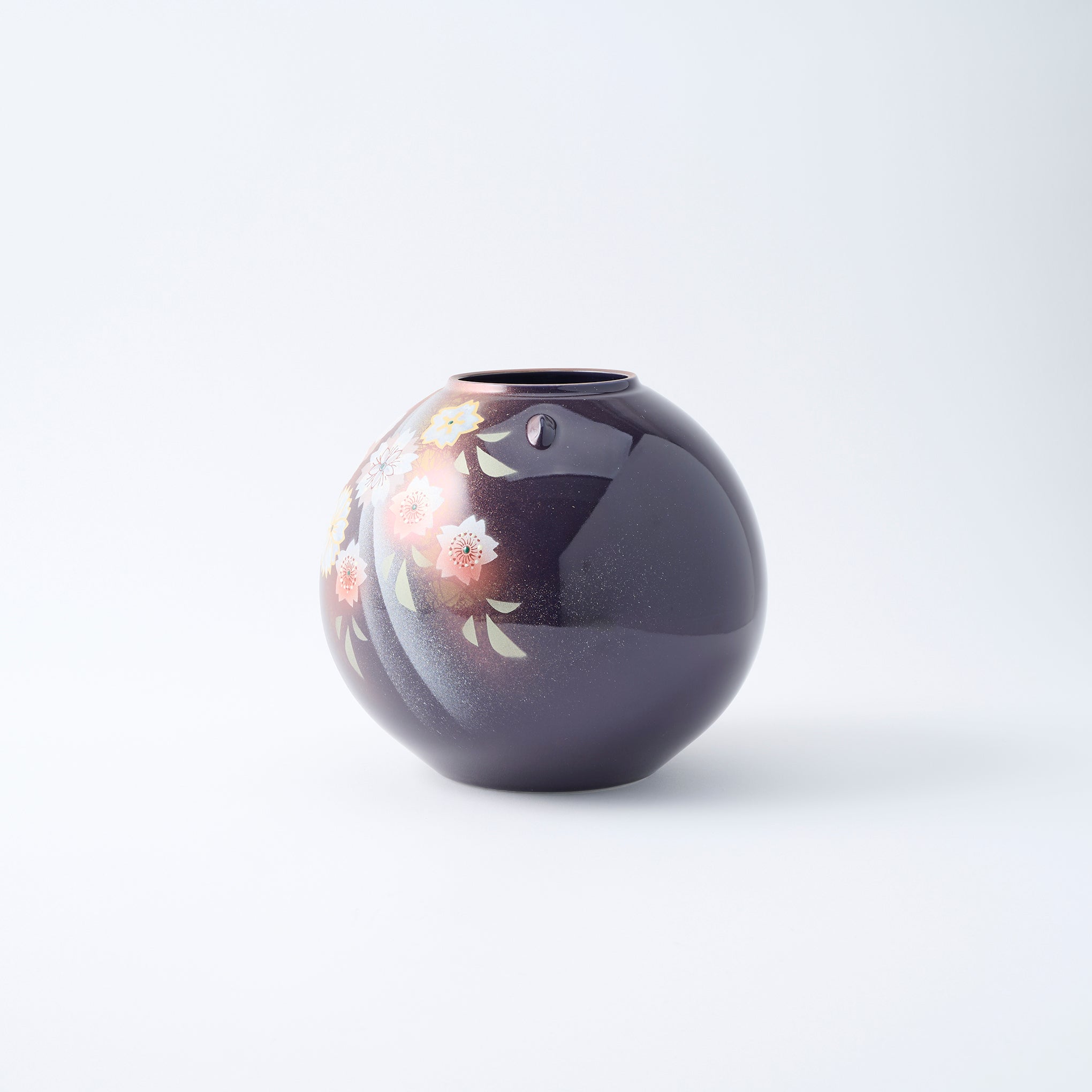 Sunlit Dance of Flowers Flower Vase - JAPAN KUTANI SHOP