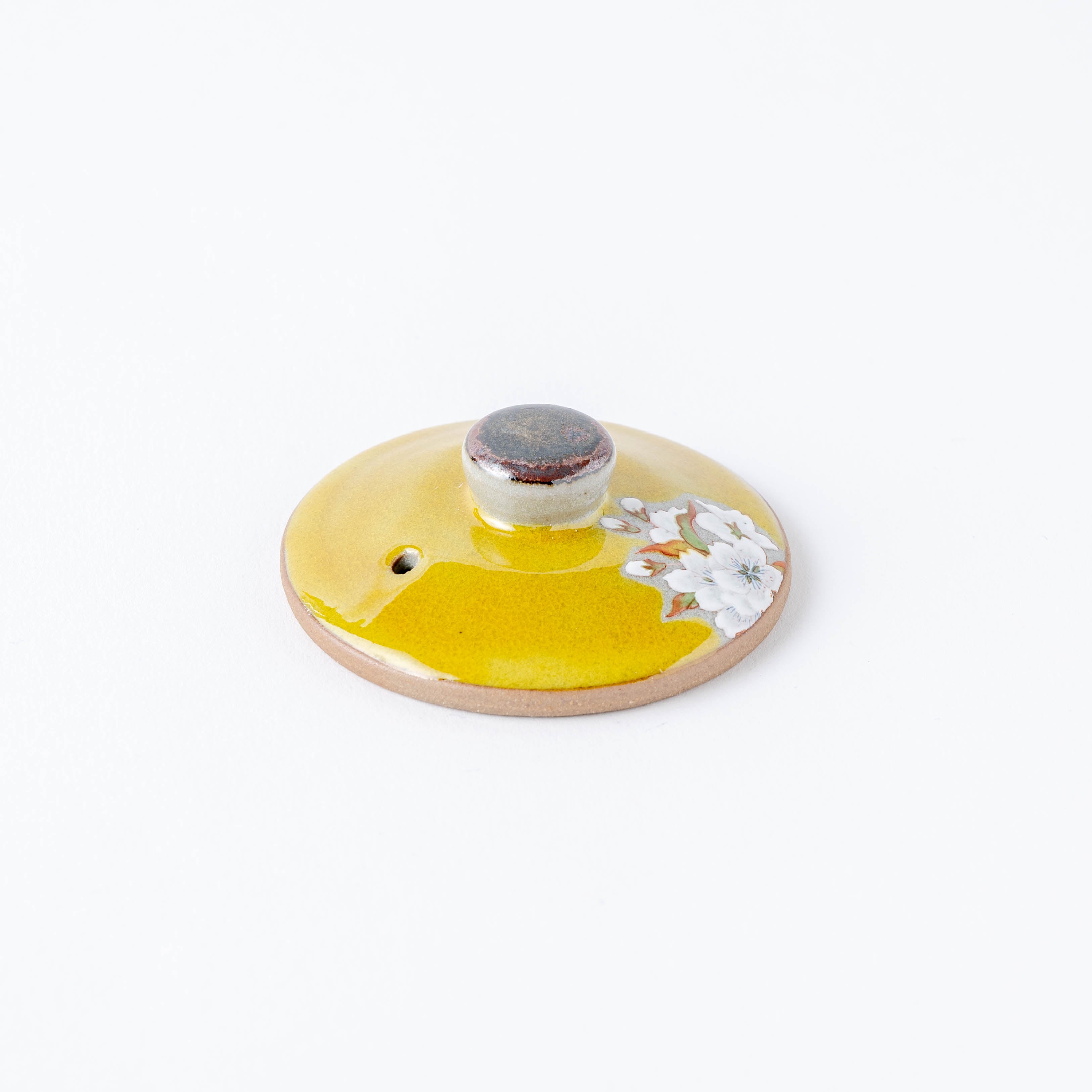 Yoshidaya Sakura and Bird Japanese Teapot