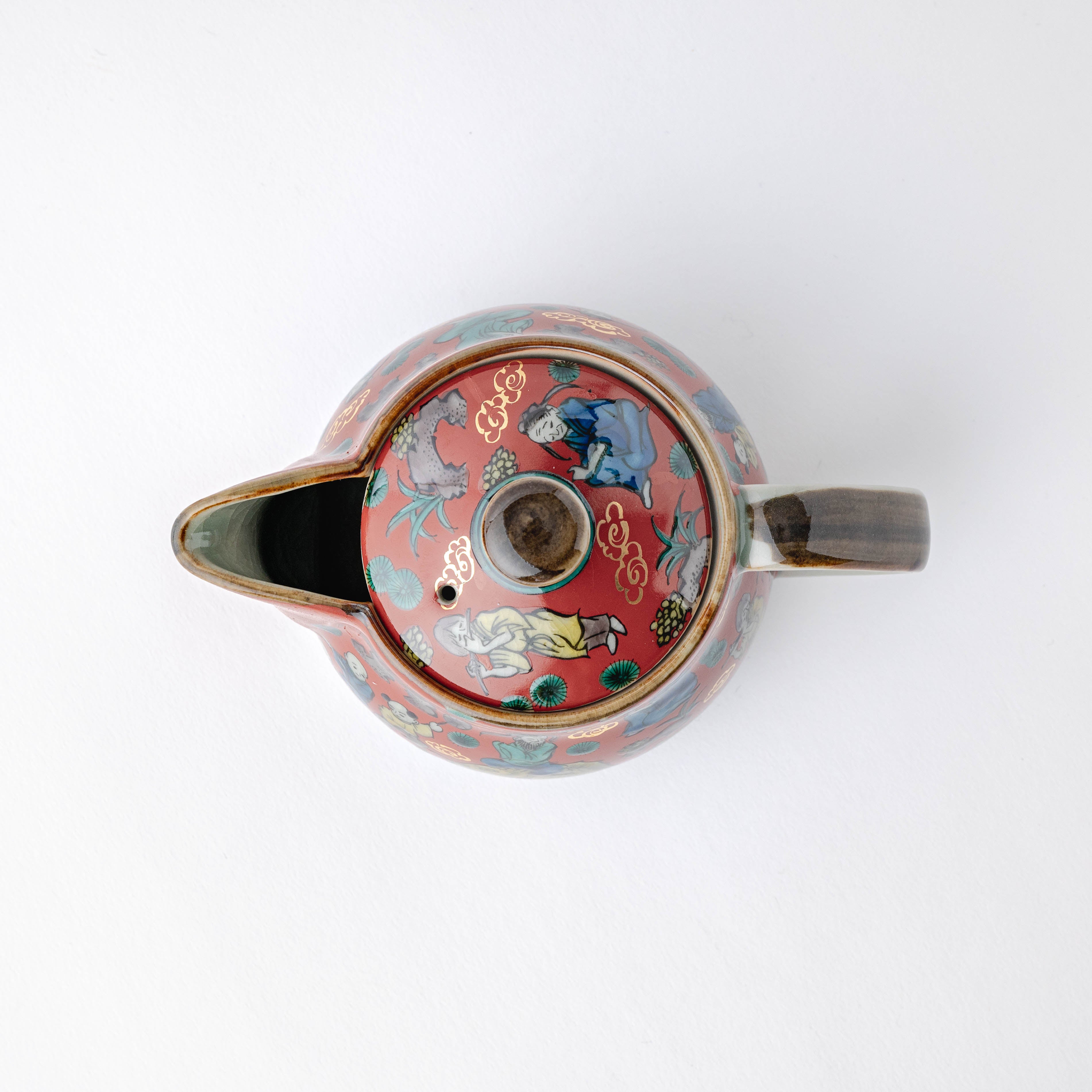 Mokubei Japanese Teapot