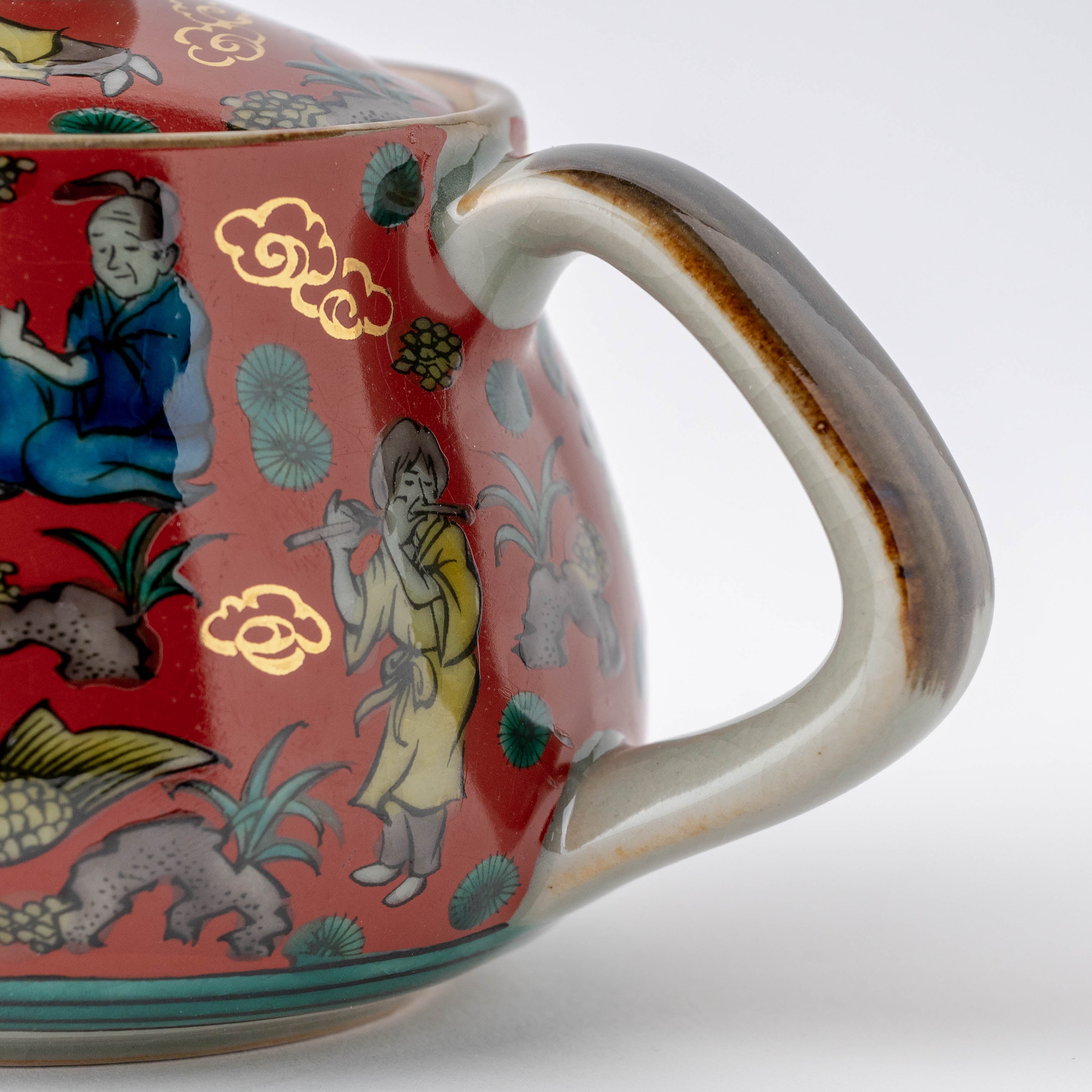 Mokubei Japanese Teapot