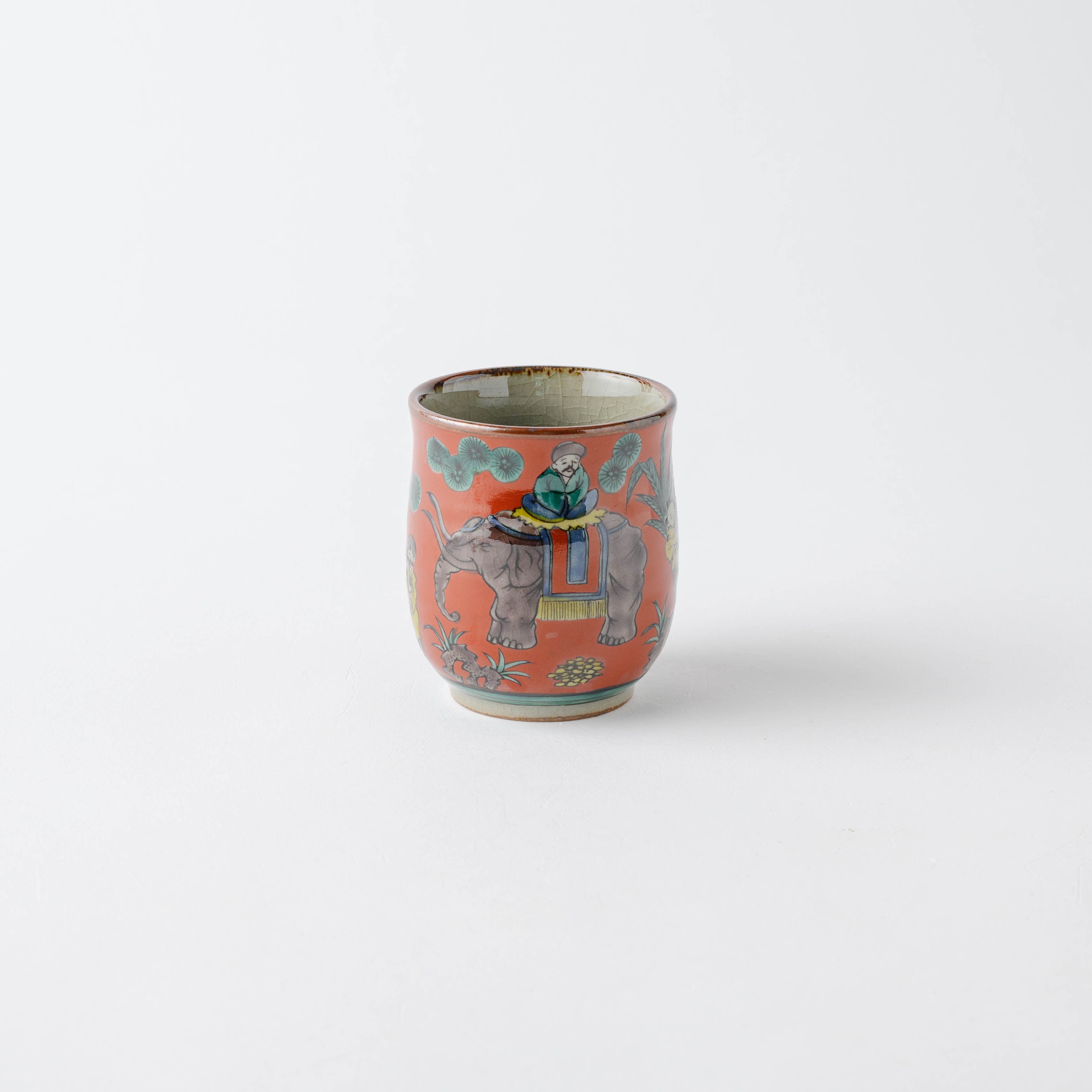 Mokubei Yunomi Japanese Teacup Pair - JAPAN KUTANI SHOP