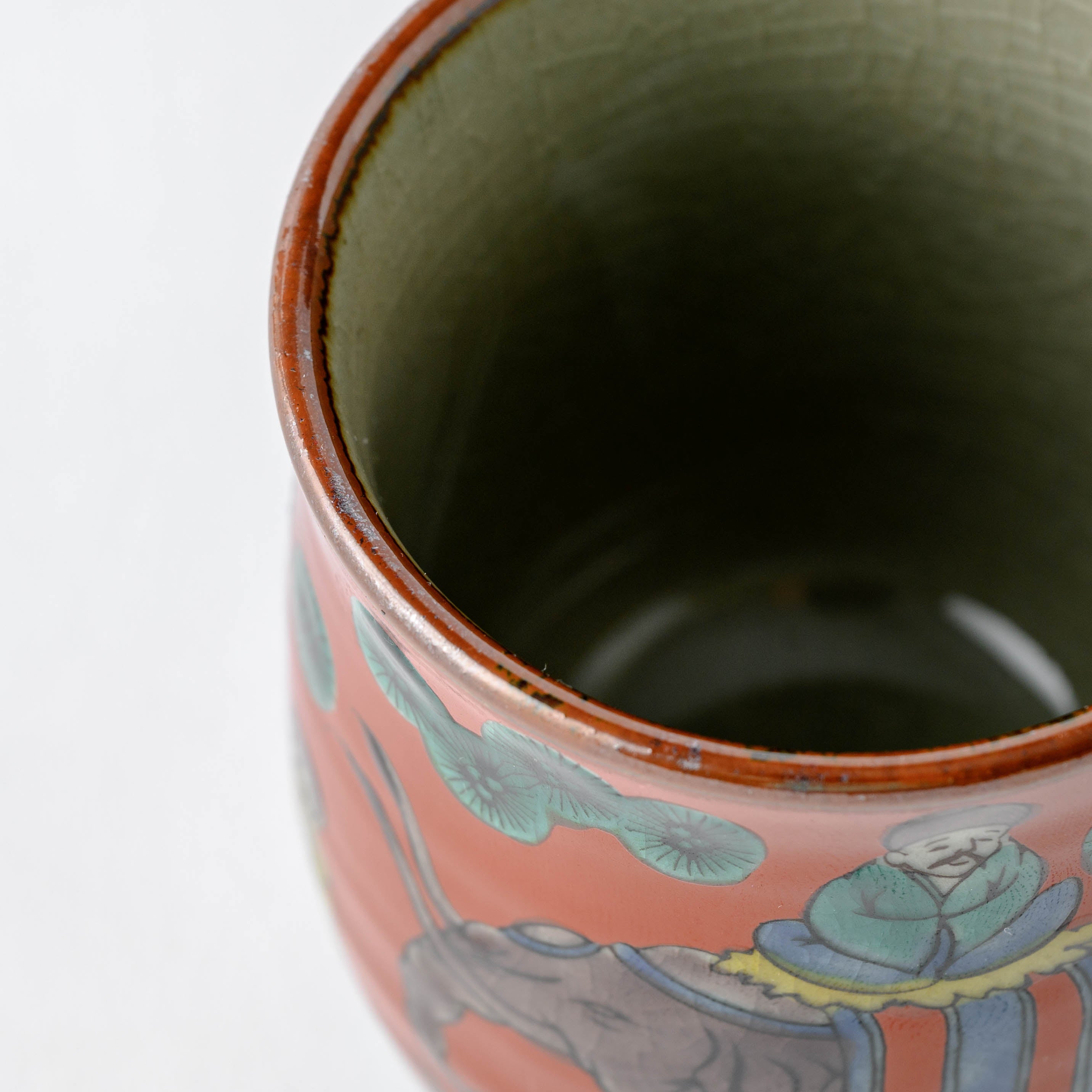 Mokubei Yunomi Japanese Teacup Pair - JAPAN KUTANI SHOP