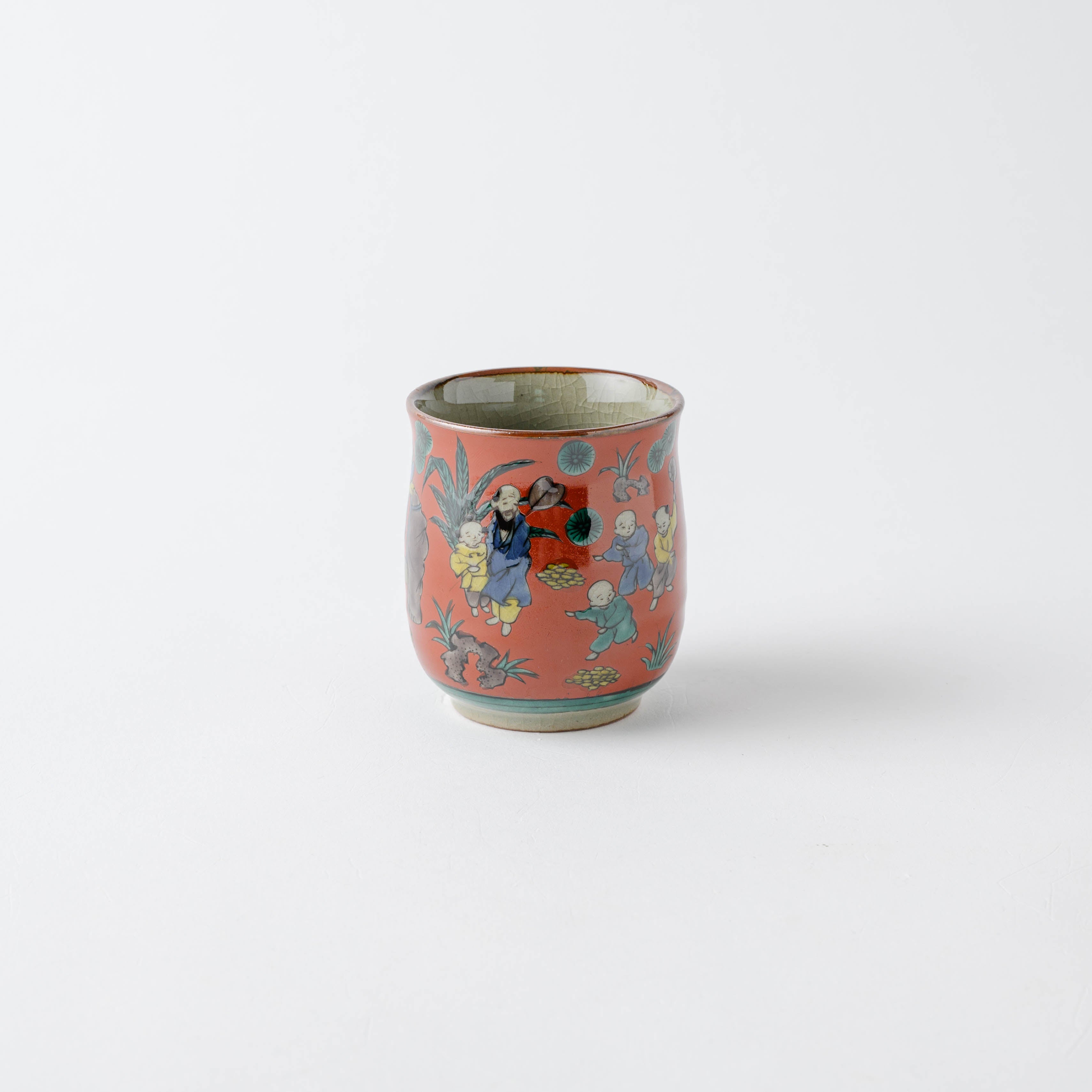 Mokubei Yunomi Japanese Teacup Pair - JAPAN KUTANI SHOP