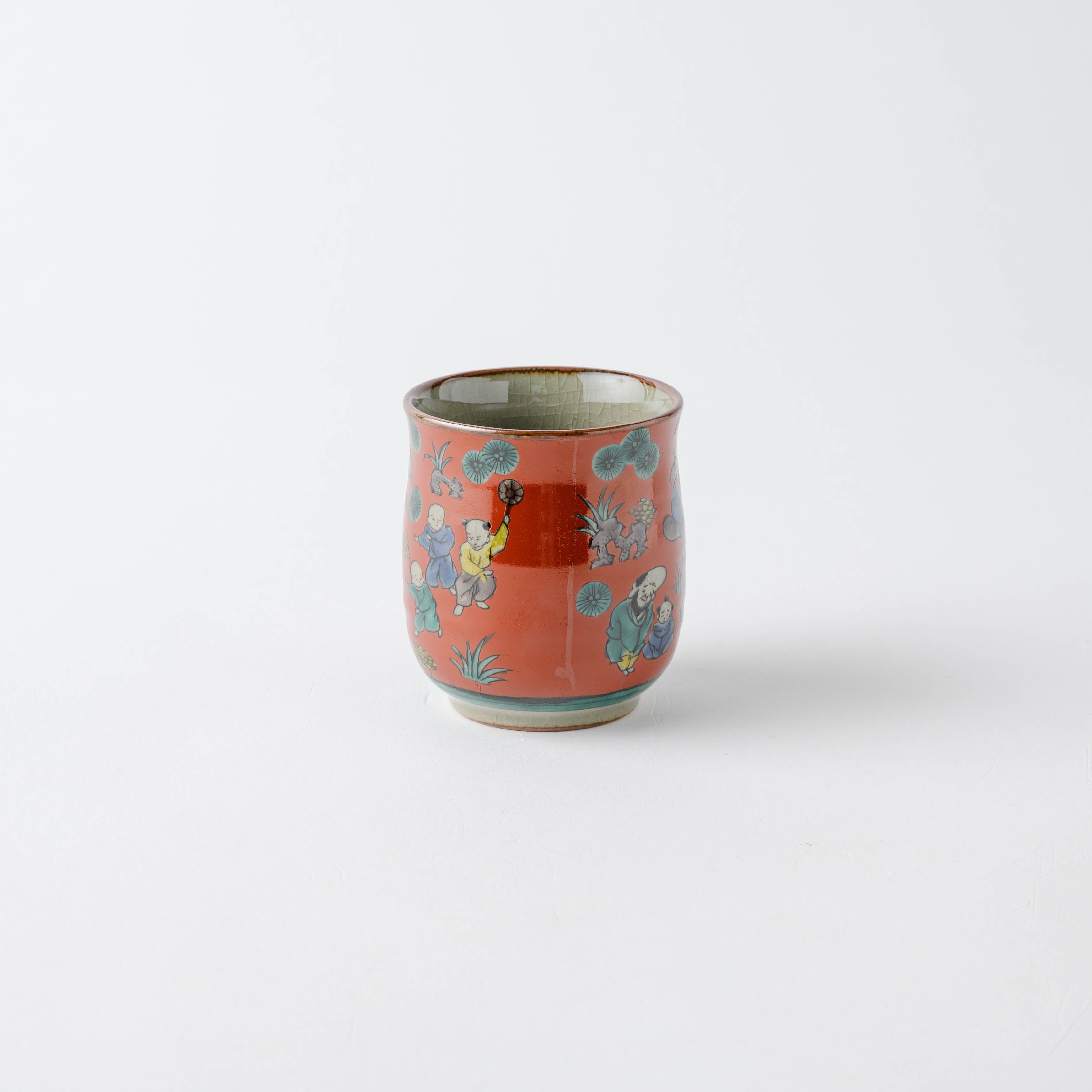 Mokubei Yunomi Japanese Teacup Pair - JAPAN KUTANI SHOP