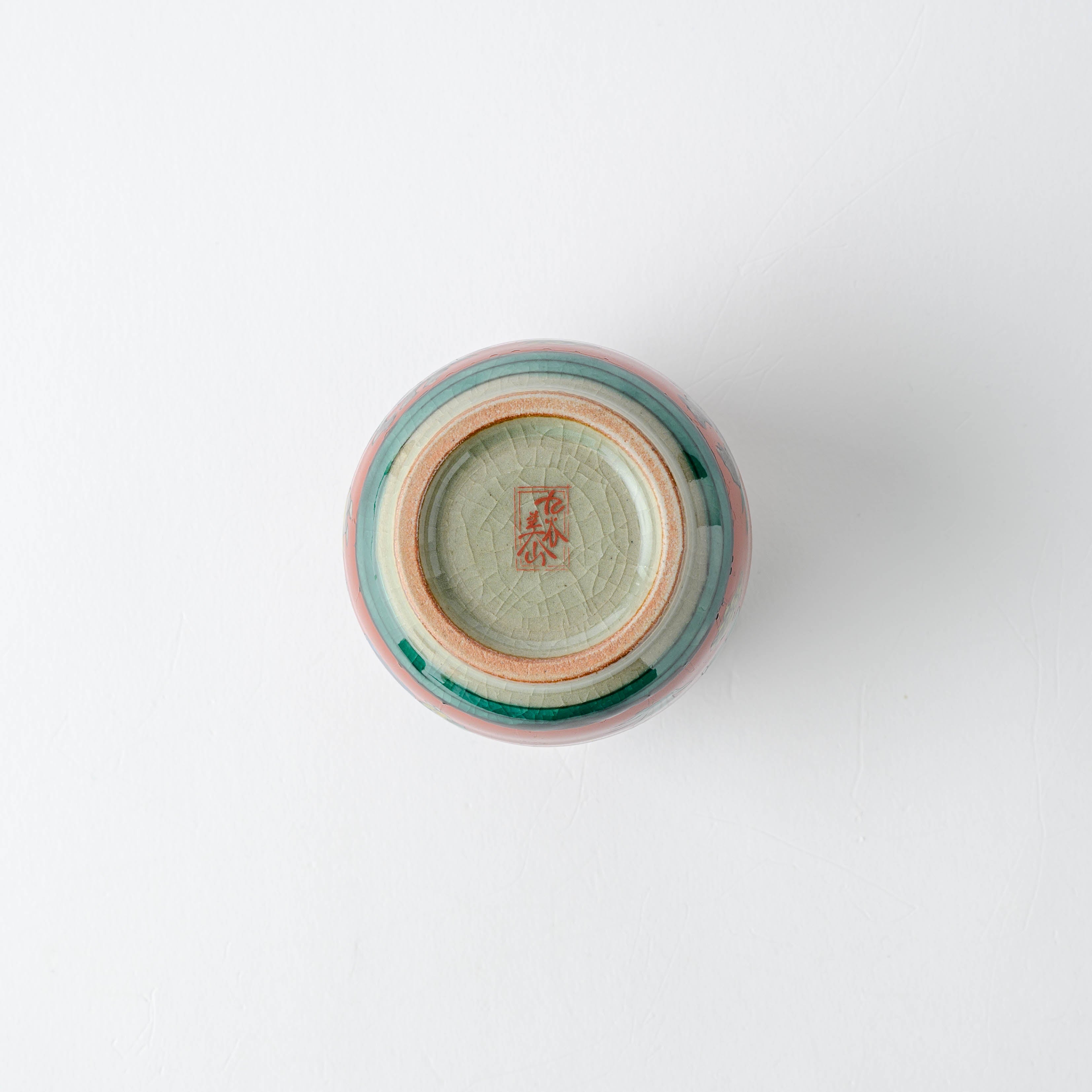 Mokubei Yunomi Japanese Teacup Pair - JAPAN KUTANI SHOP