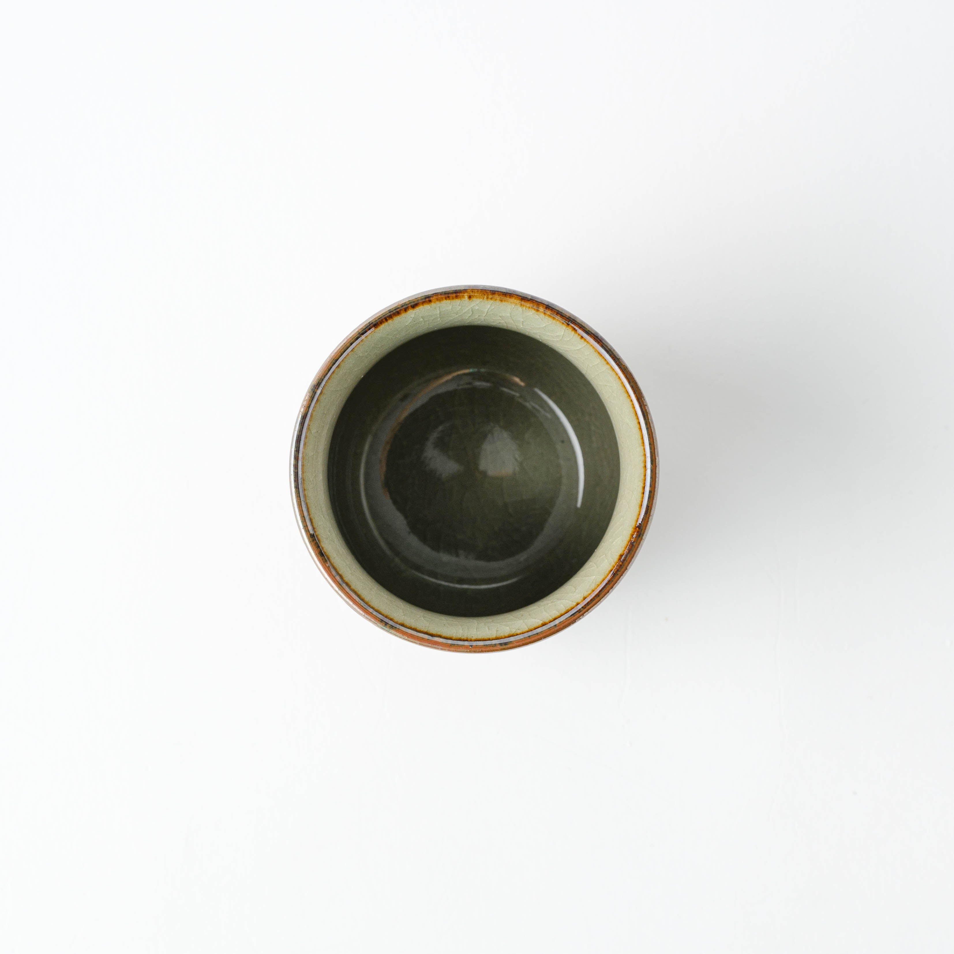 Red and White Sasanqua Japanese Teacup Pair - JAPAN KUTANI SHOP