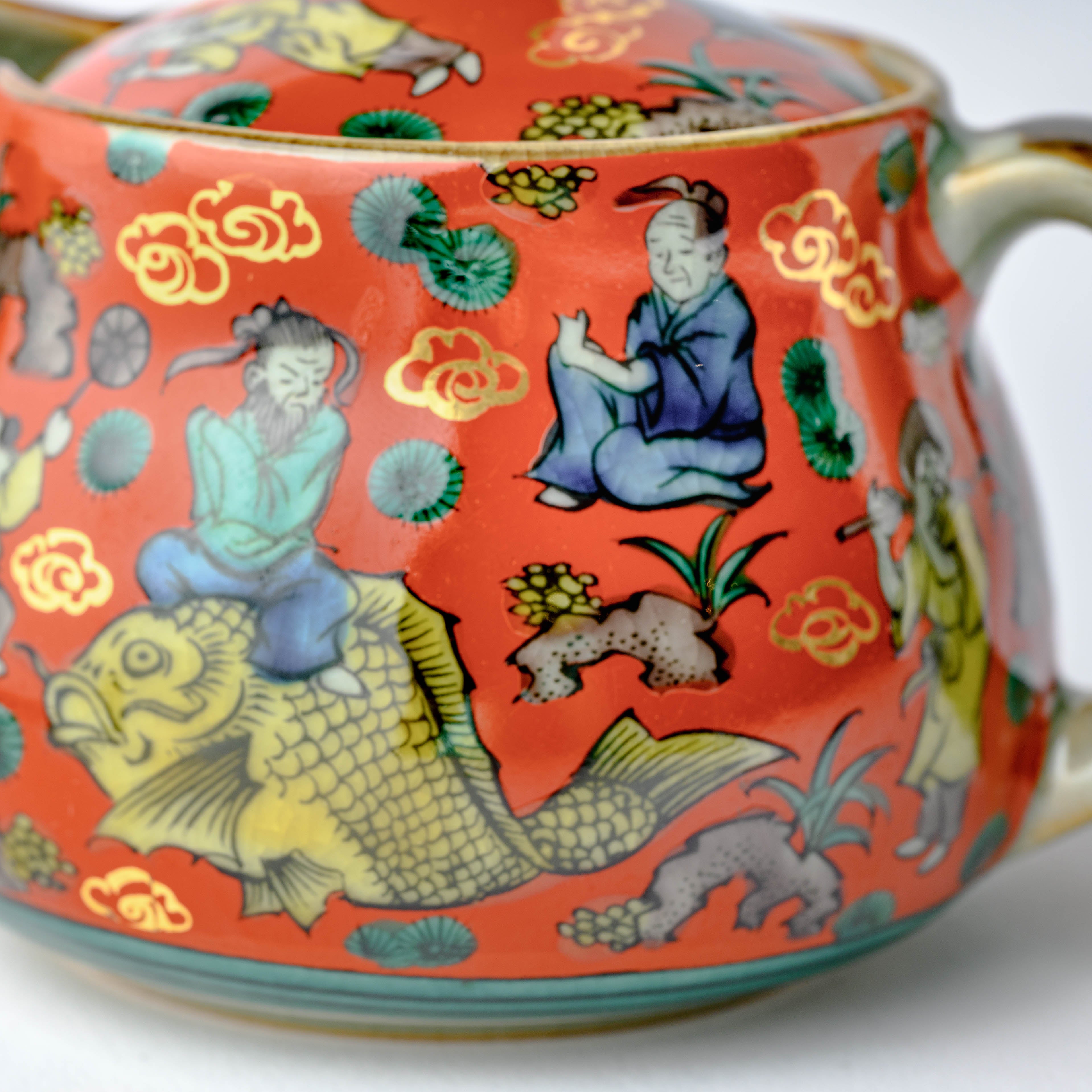 Mokubei Japanese Teapot
