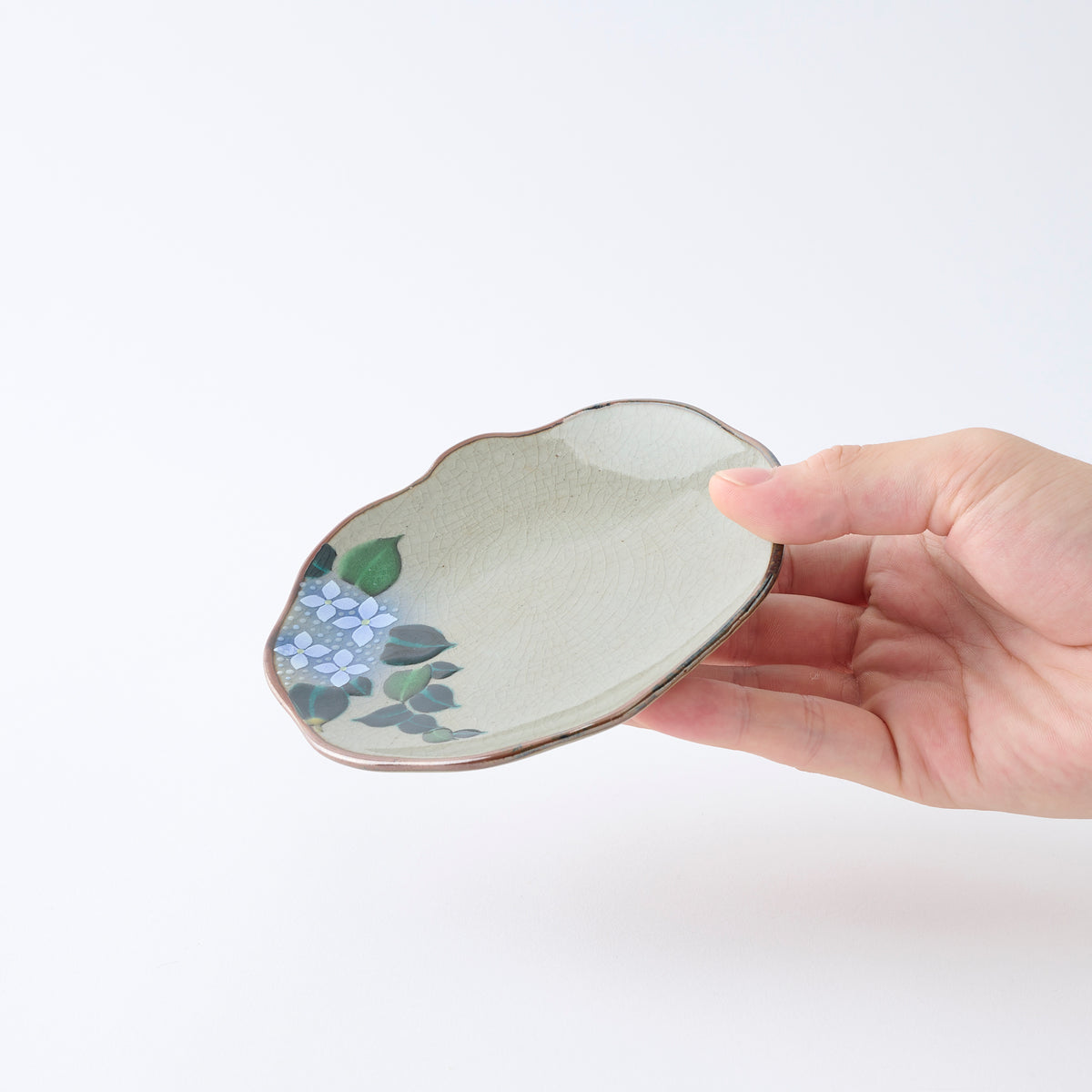 Blue Hydrangea Cup and Saucer