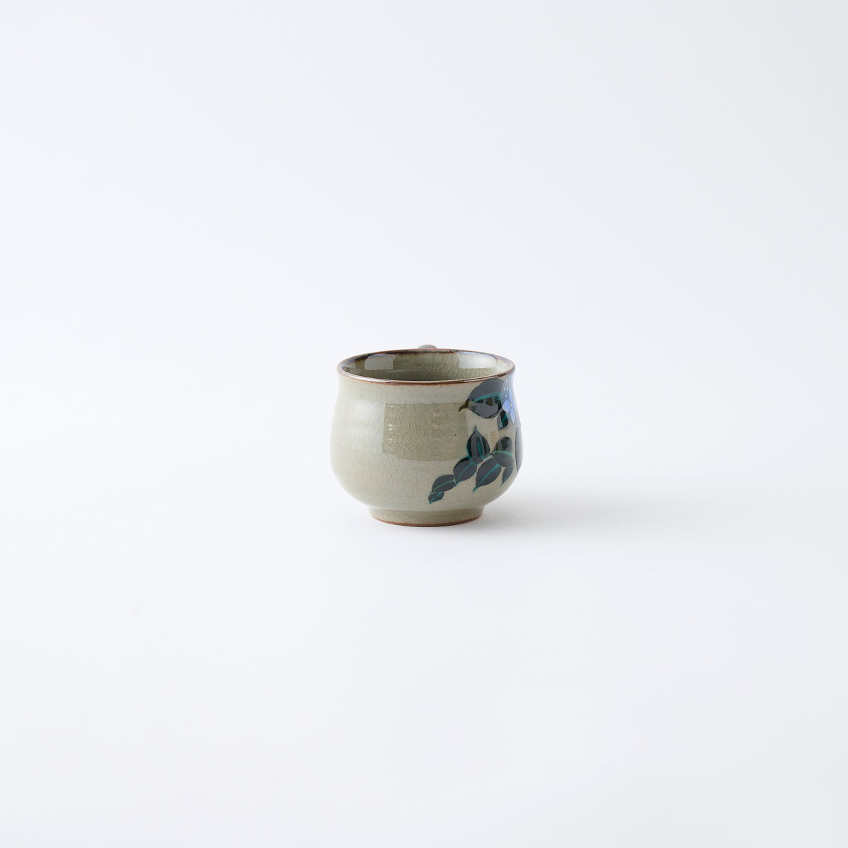Blue Hydrangea Cup and Saucer
