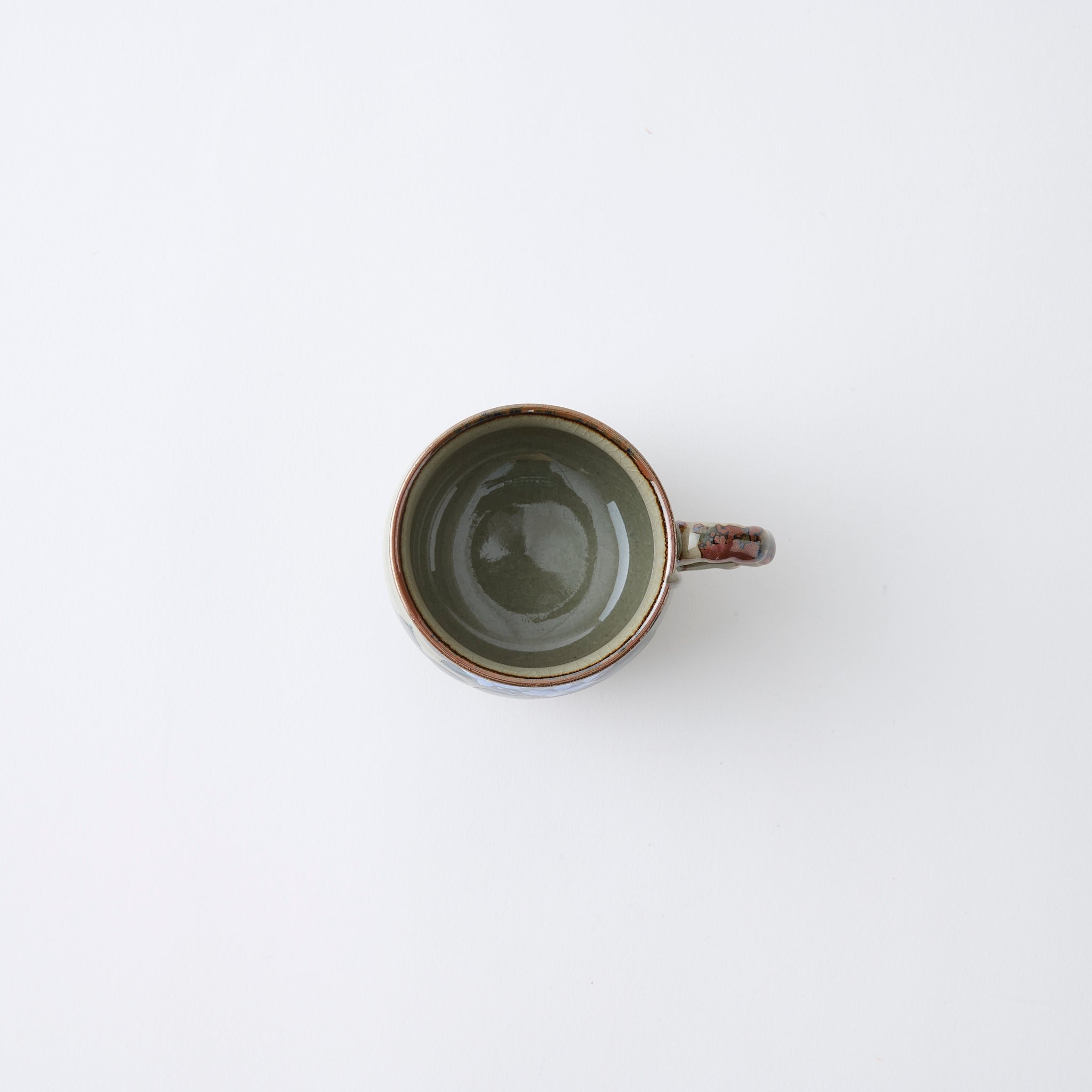Blue Hydrangea Cup and Saucer