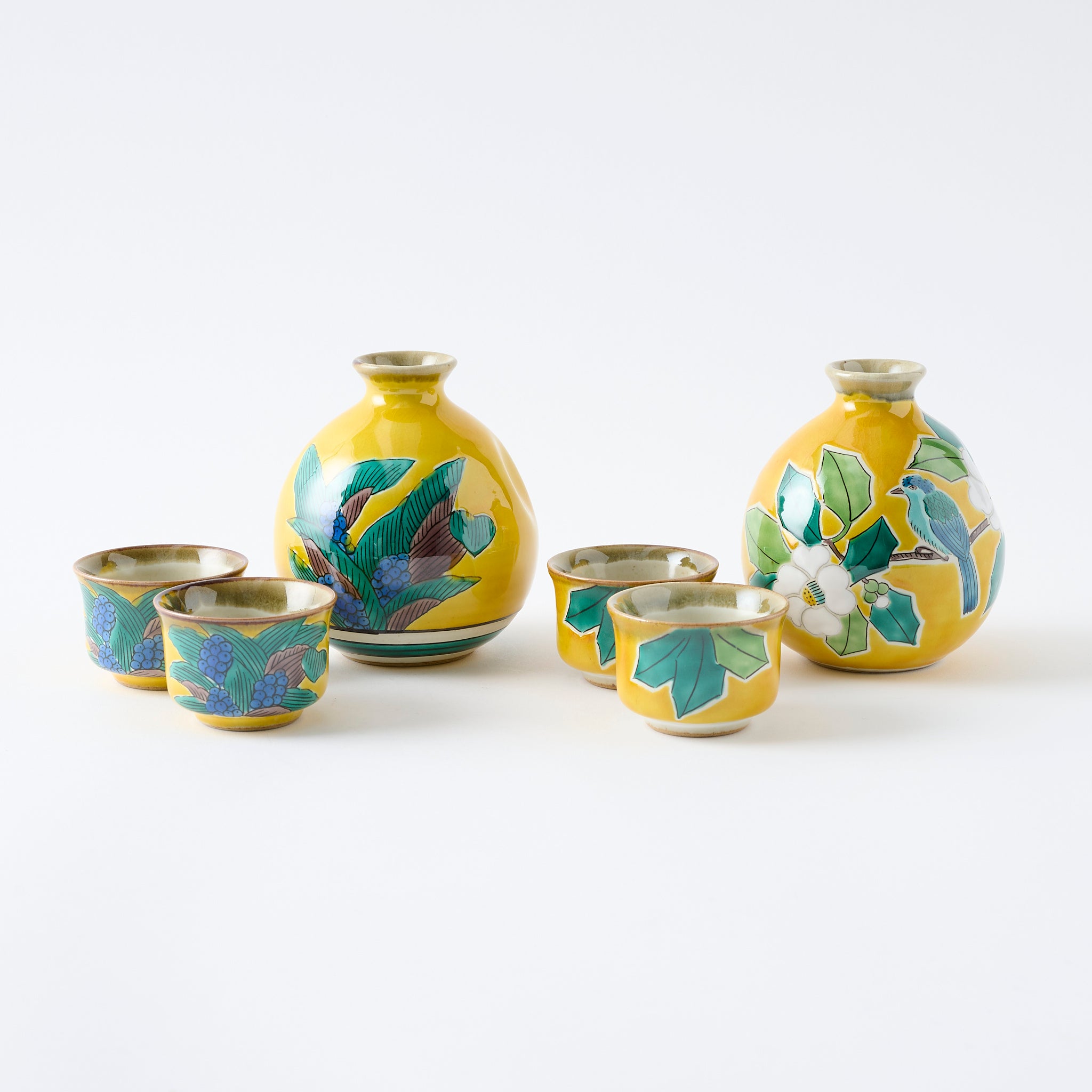 Yoshidaya Plants Sake Set