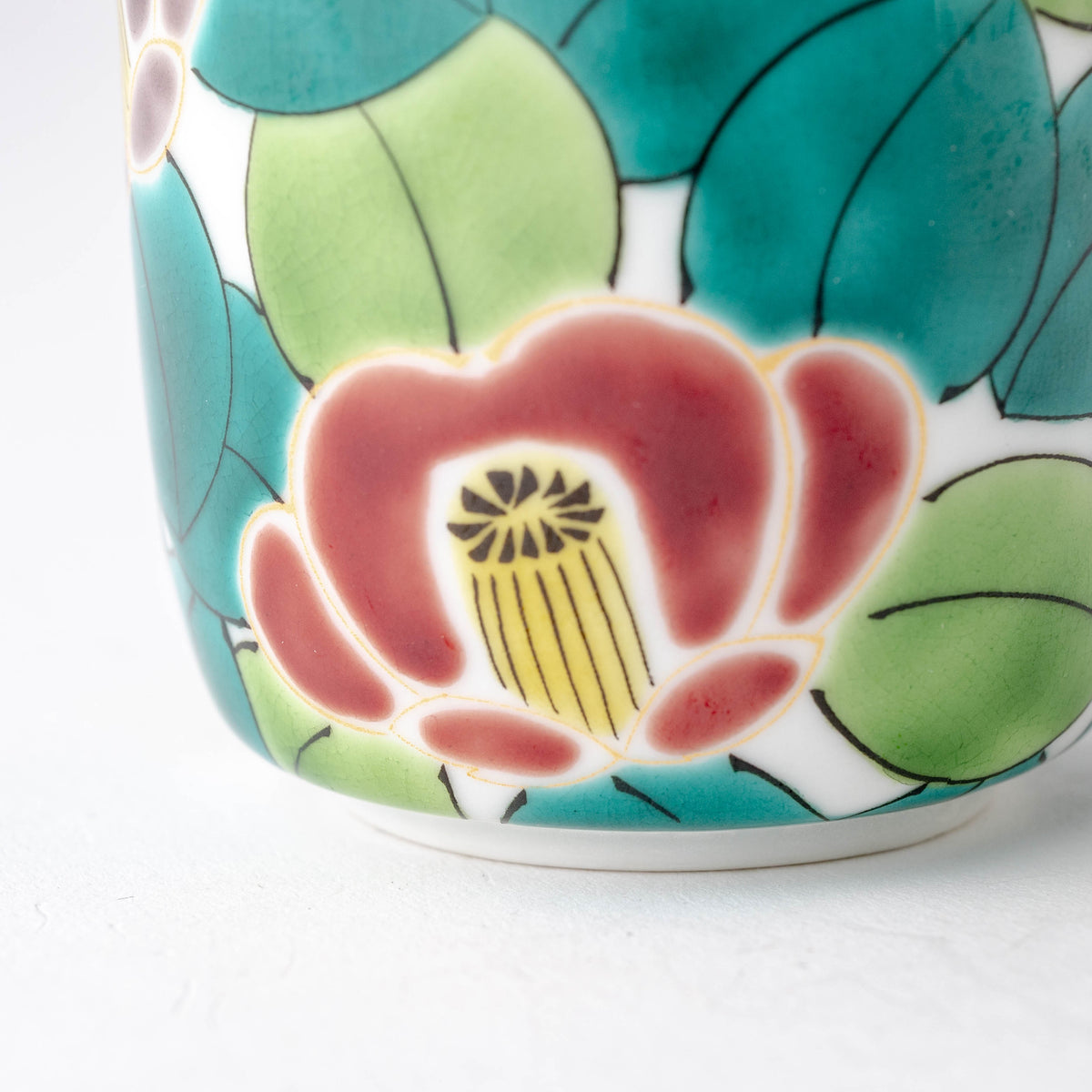 Colorful Sasanqua Soy Sauce Dispenser
