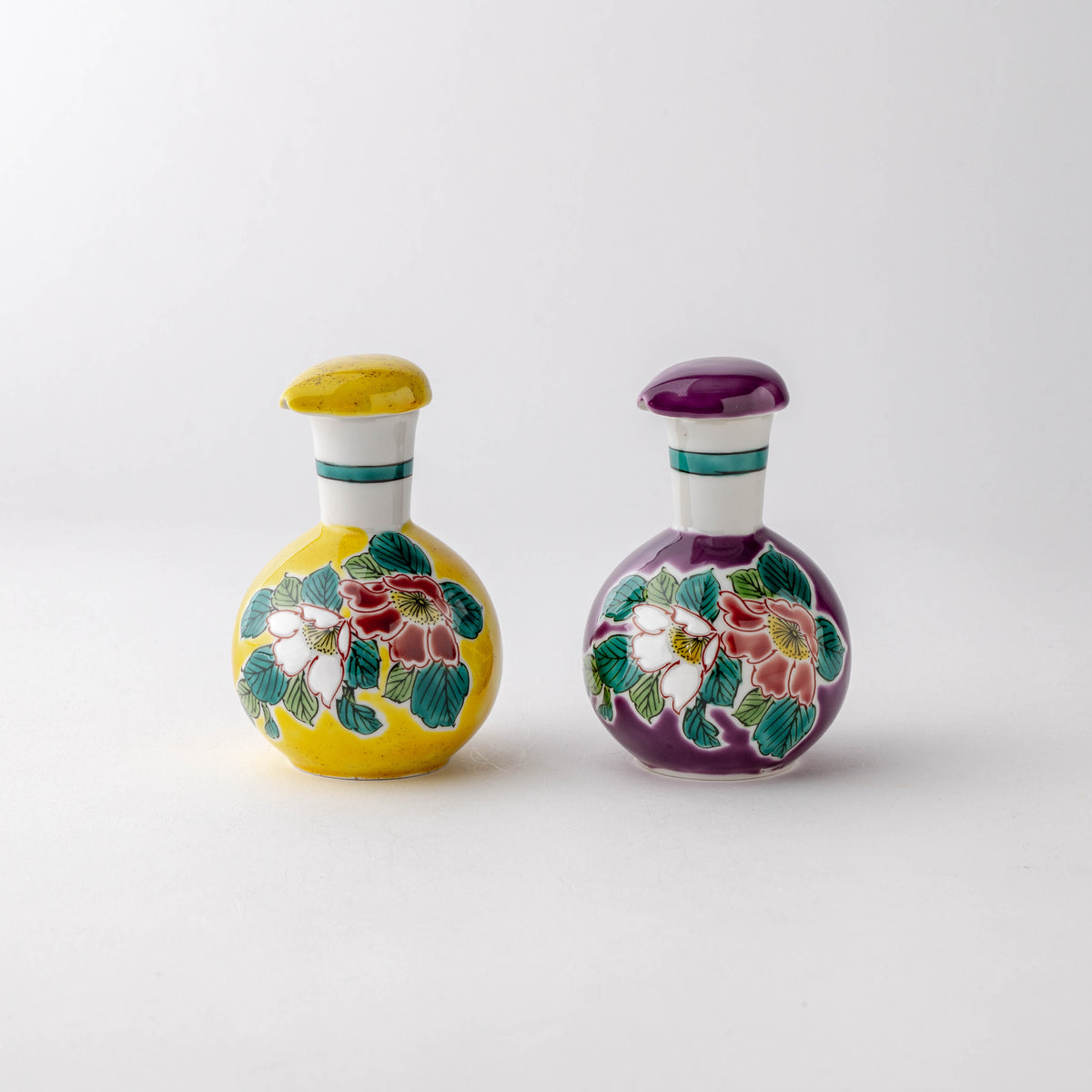 Sasanqua and Butterfly Soy Sauce Dispenser