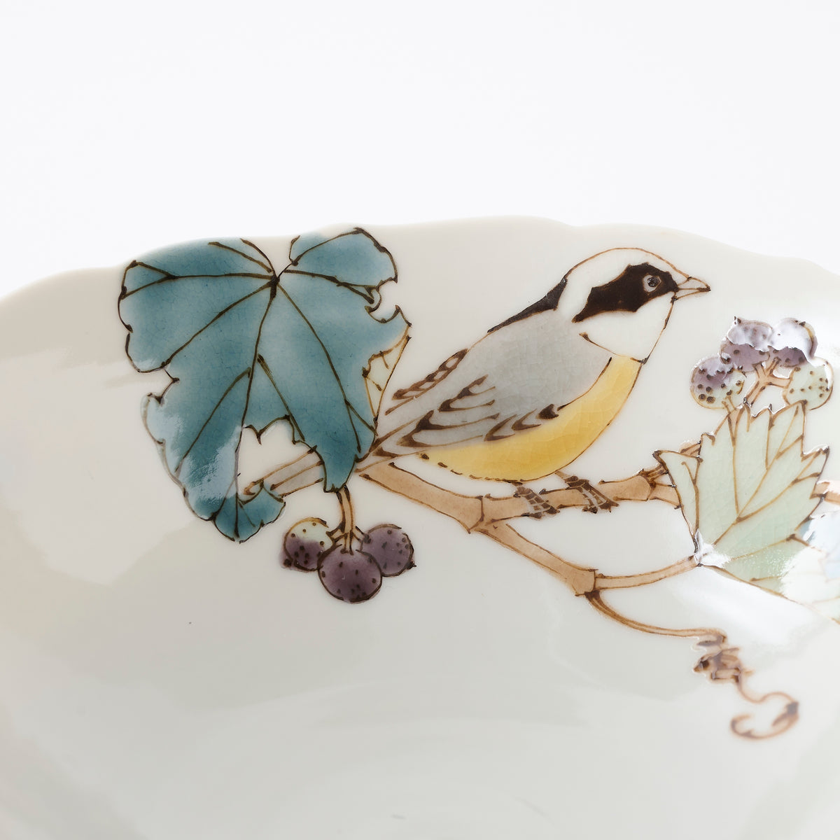 Birds and Botanicals Medium Bowl