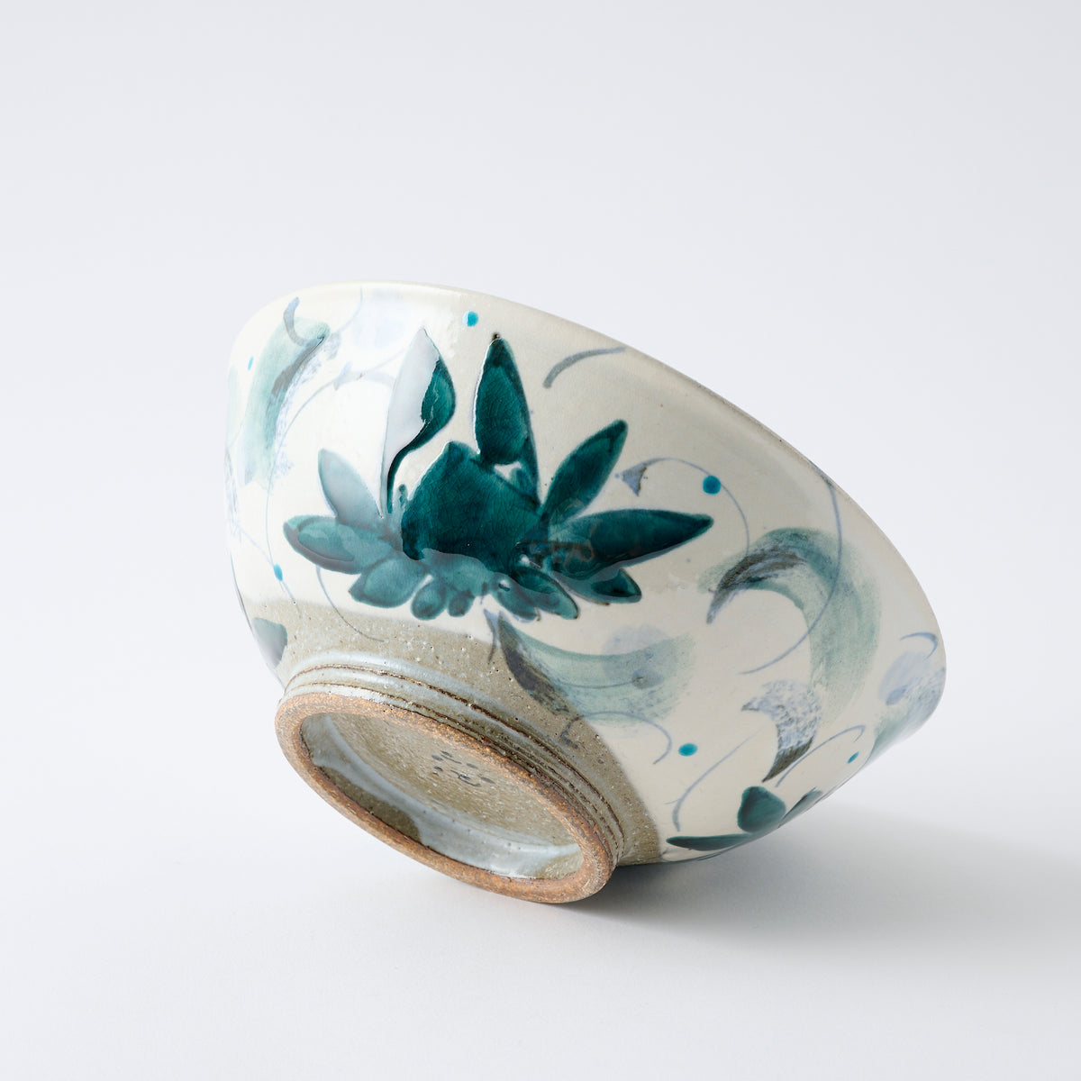 Rustic Floral Arabesque Medium Bowl