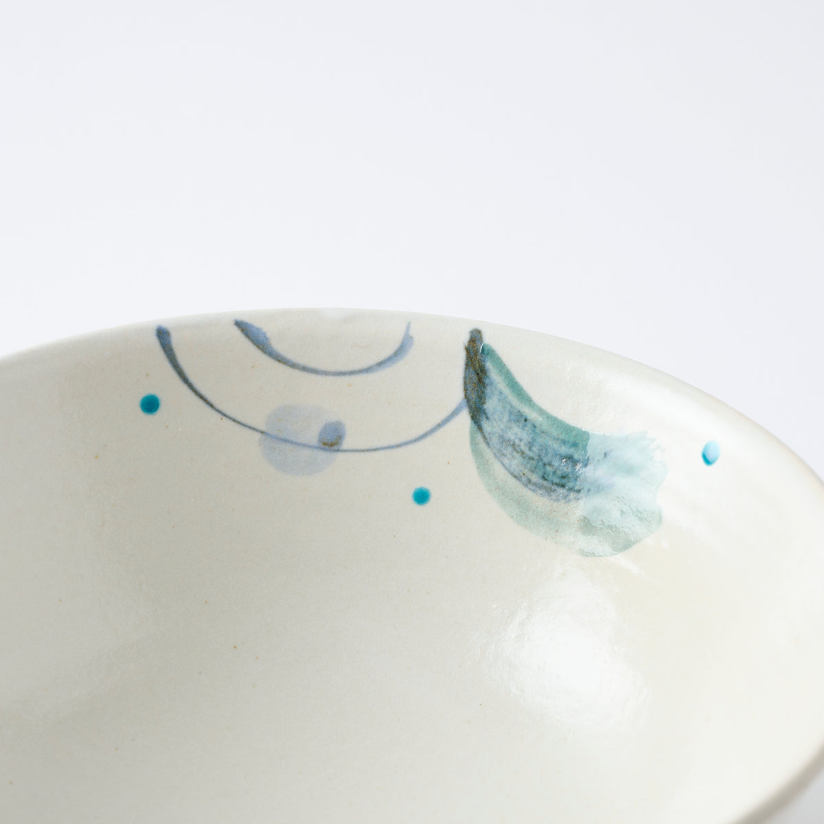 Rustic Floral Arabesque Medium Bowl