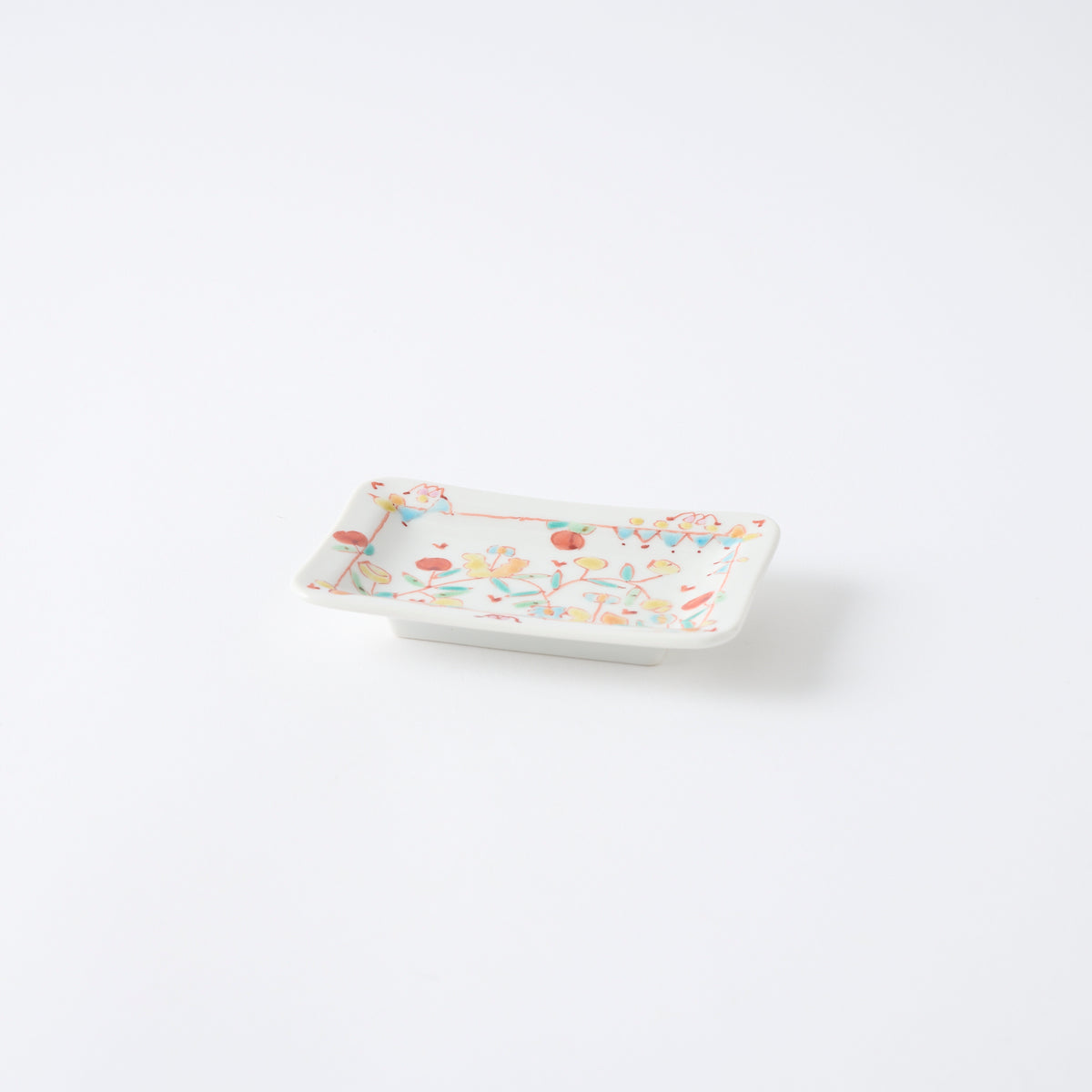 Floral Sarasa Rectangular Sauce Plate