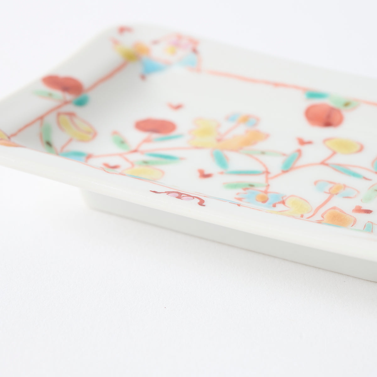 Floral Sarasa Rectangular Sauce Plate