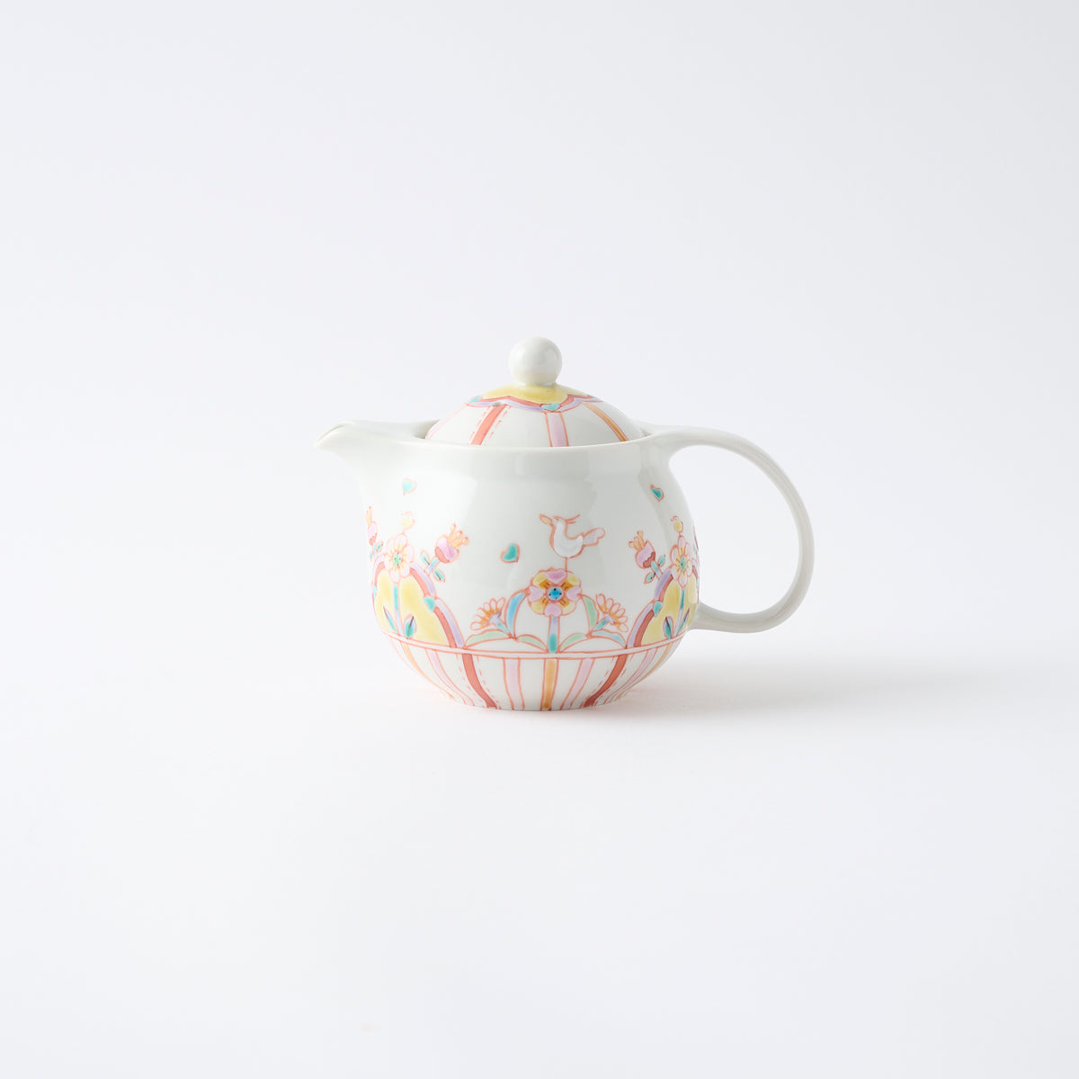 Flower Park Japanese Teapot