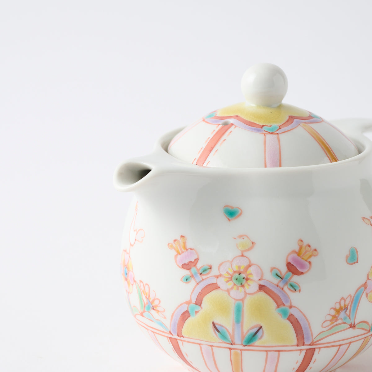 Flower Park Japanese Teapot
