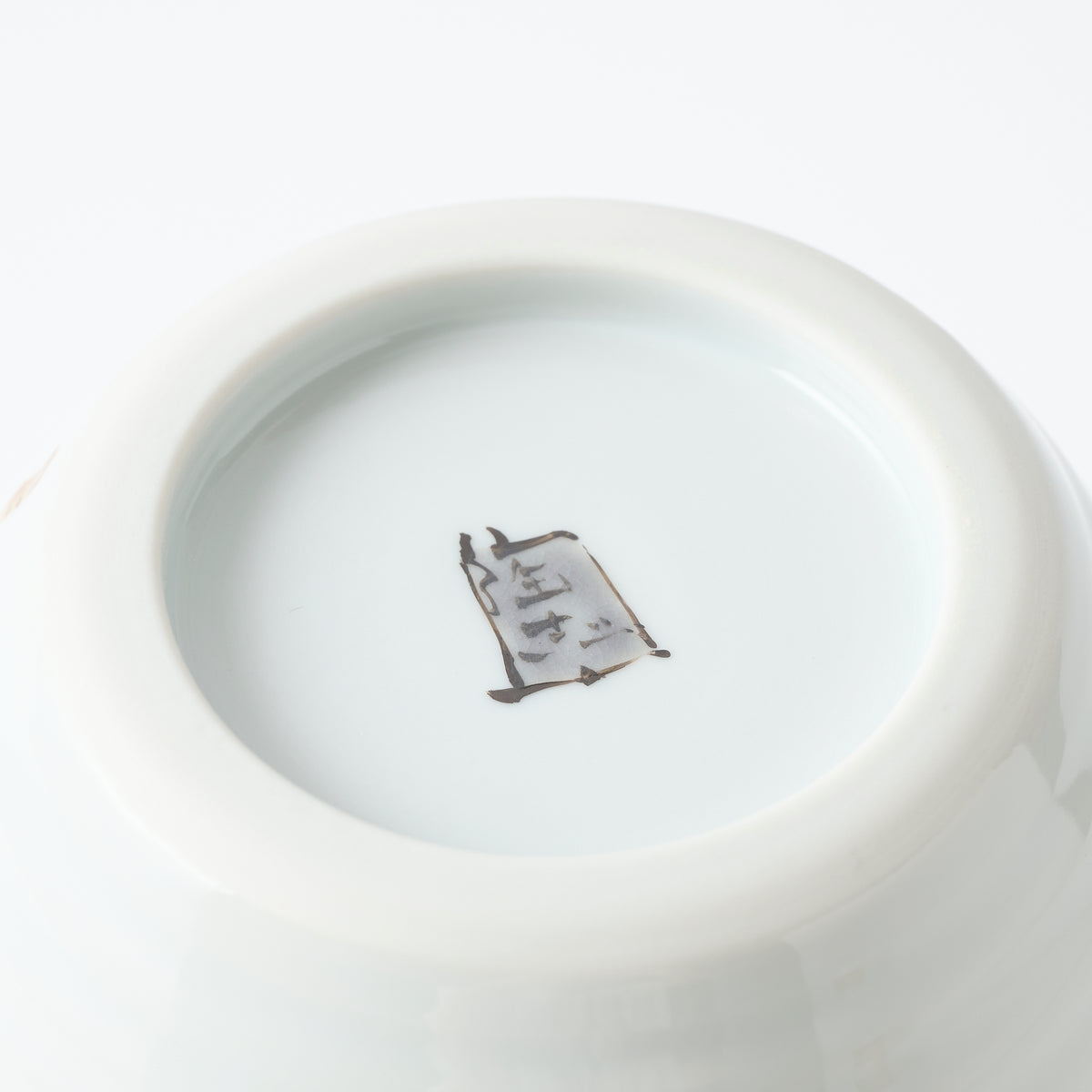 Perched Sparrow Japanese Flower Vase