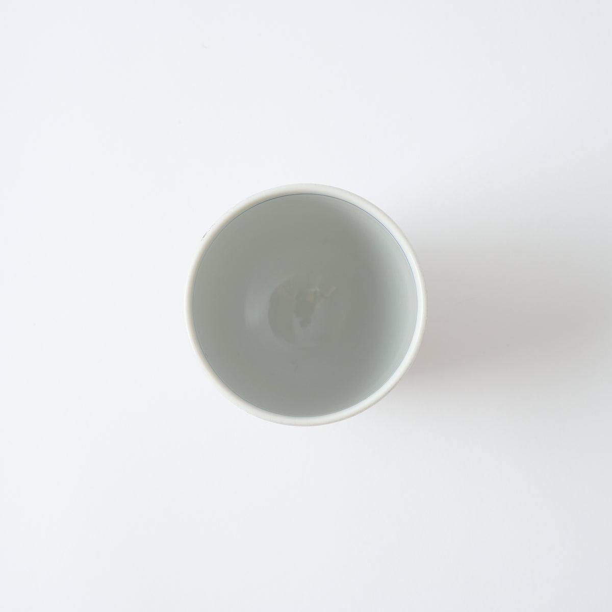 Perched Twin Sparrows Japanese Yunomi Teacup