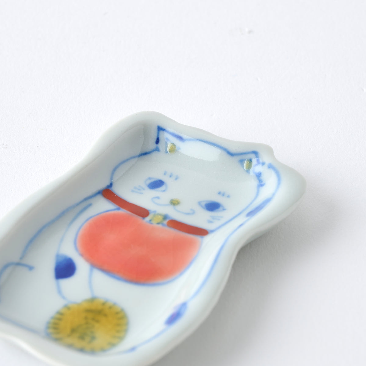 Lucky Cat Sauce Plate