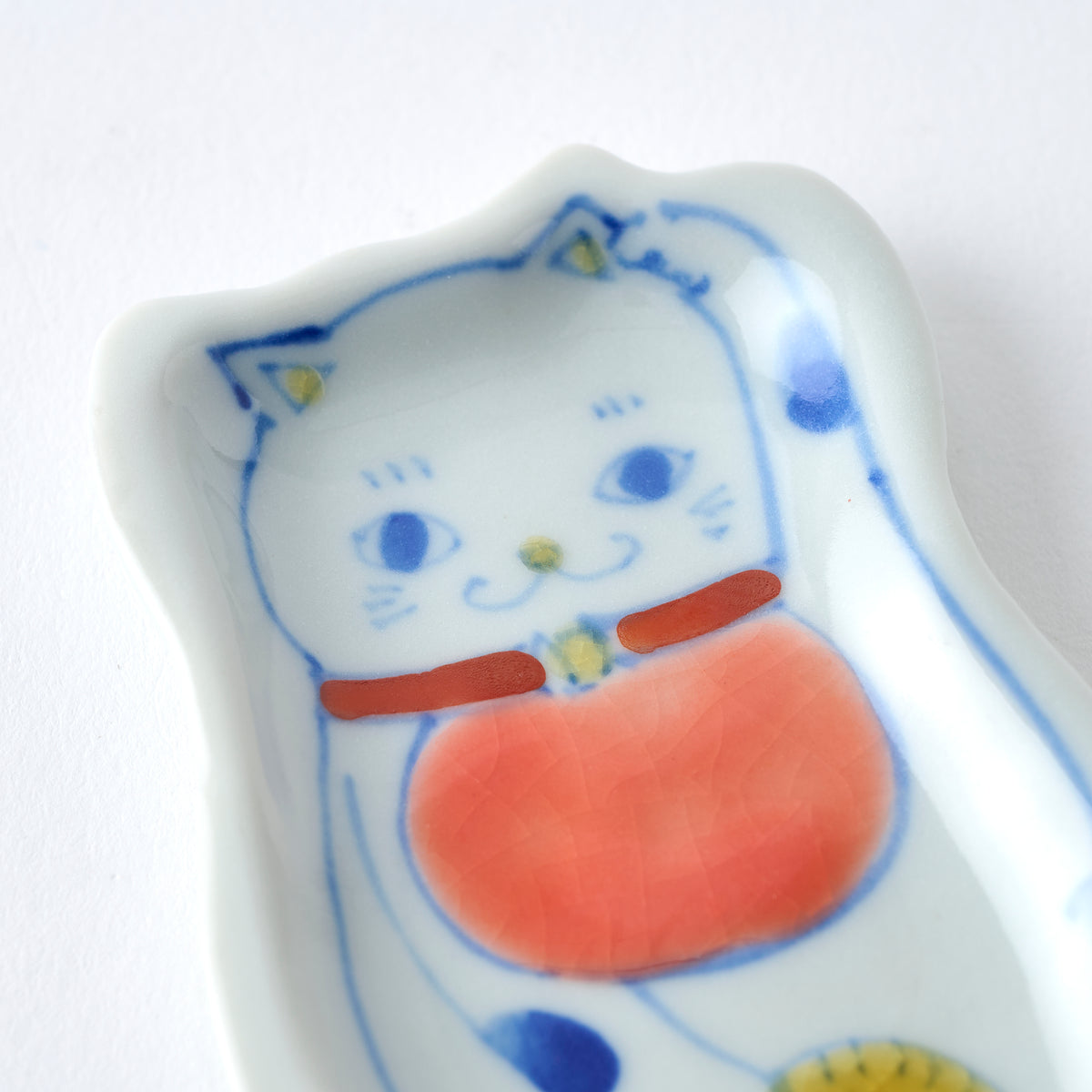 Lucky Cat Sauce Plate