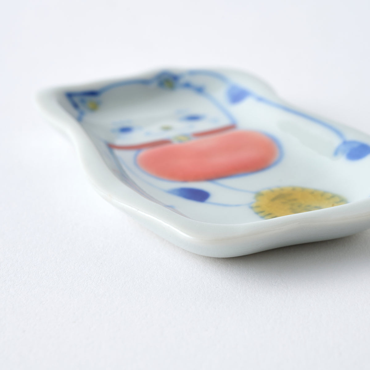 Lucky Cat Sauce Plate