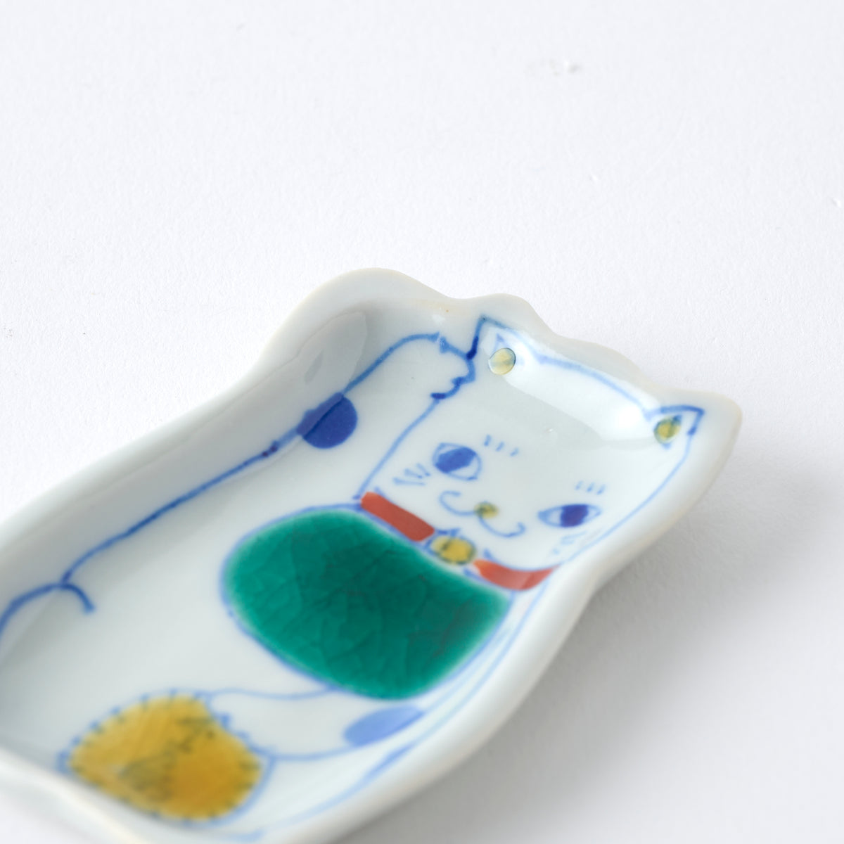 Lucky Cat Sauce Plate
